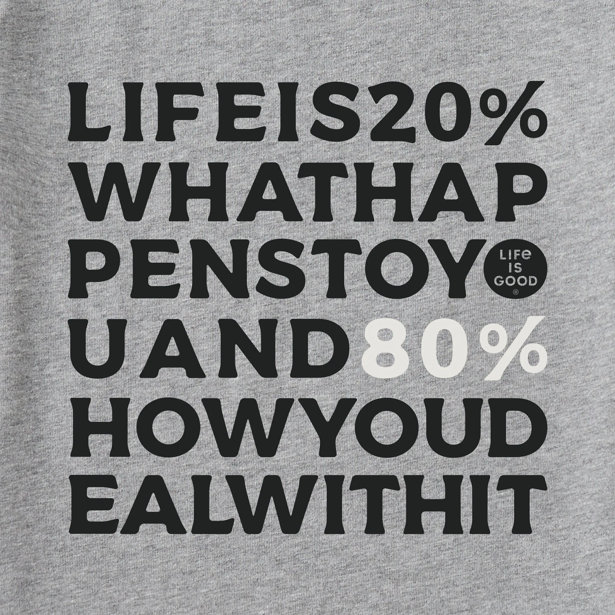 Men's Bert's 80% Short Sleeve Crusher Tee sold by Life is Good product image thumbnail 2