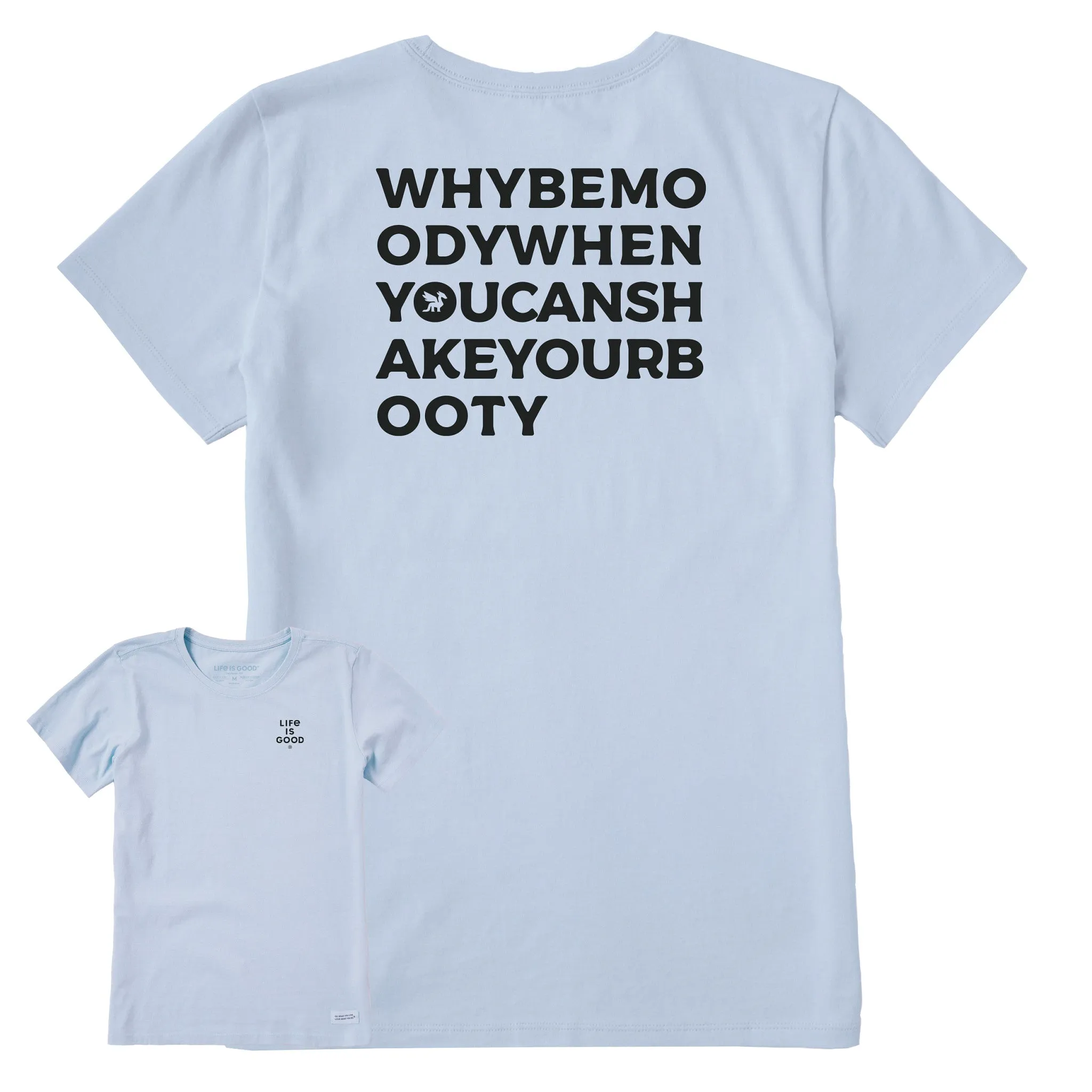 Women's Bert's Booty Short Sleeve Crusher Tee sold by Life is Good