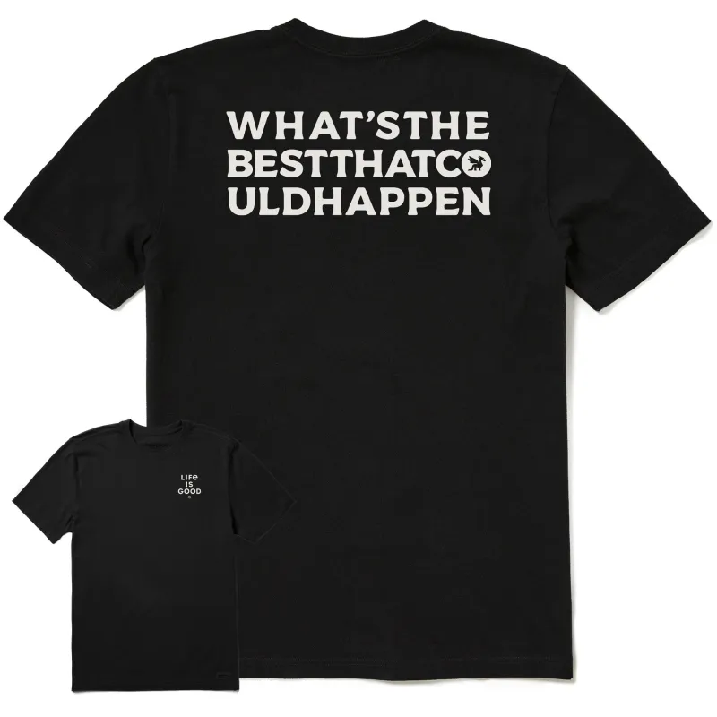 Men's Bert's Best Short Sleeve Crusher Tee sold by Life is Good