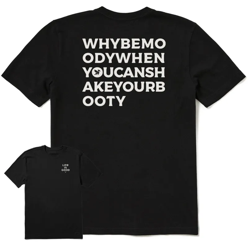 Men's Bert's Booty Short Sleeve Crusher Tee sold by Life is Good