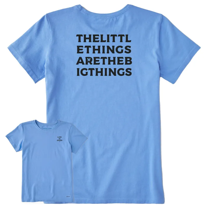 Women's Bert's Big Things Short Sleeve Crusher Tee sold by Life is Good