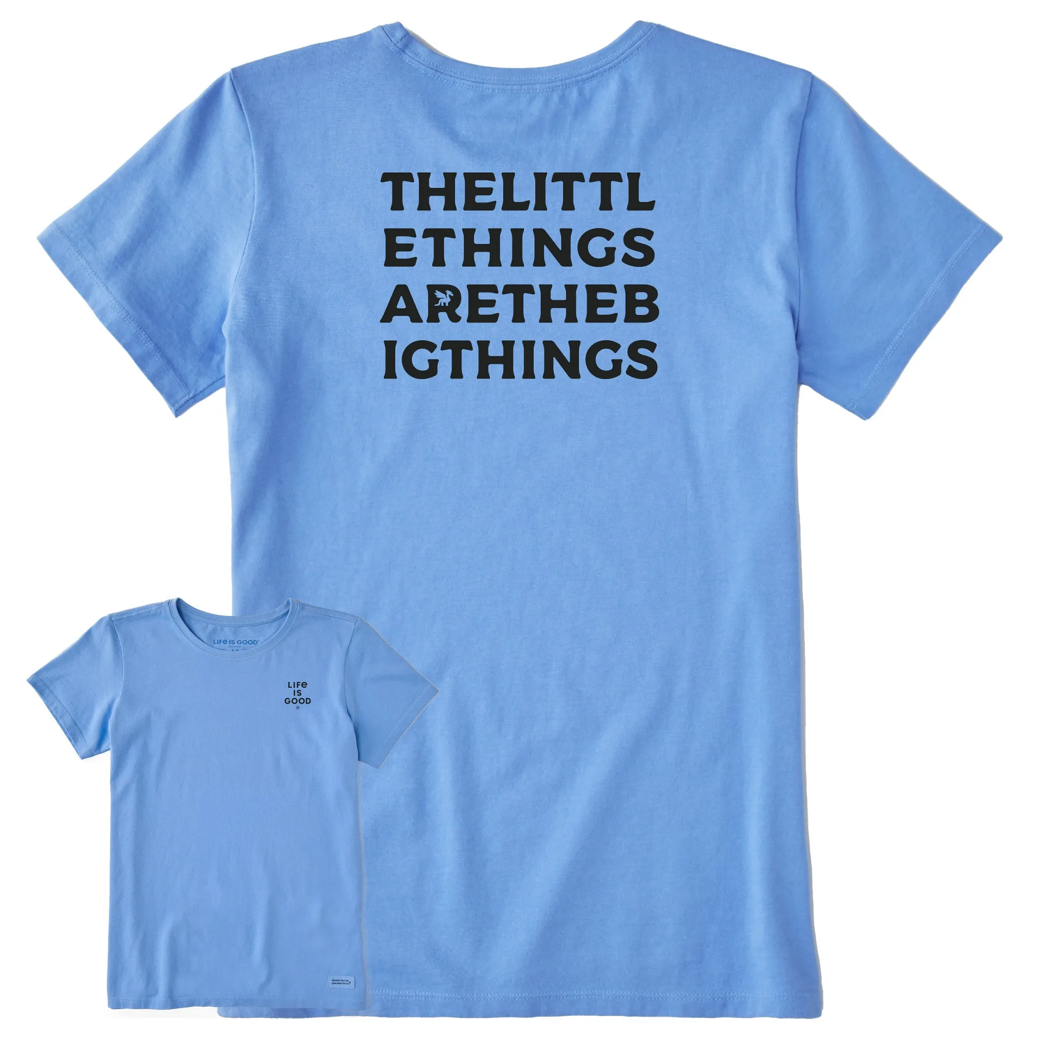 Women's Bert's Big Things Short Sleeve Crusher Tee sold by Life is Good