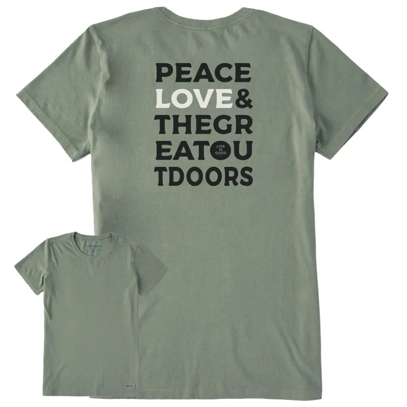 Women's Bert's Love Short Sleeve Crusher Tee sold by Life is Good