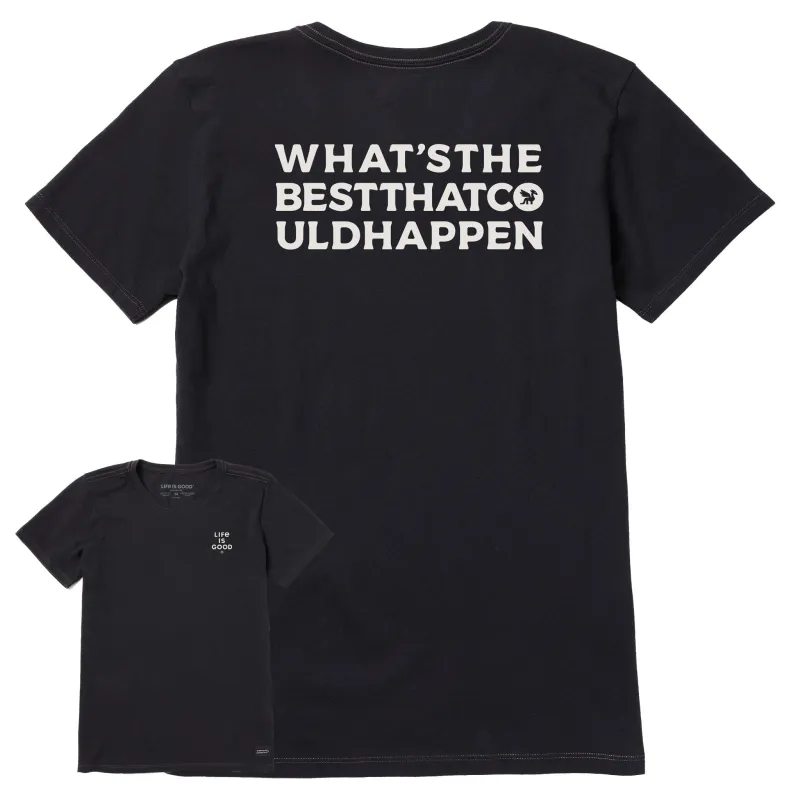 Women's Bert's Best Short Sleeve Crusher Tee sold by Life is Good