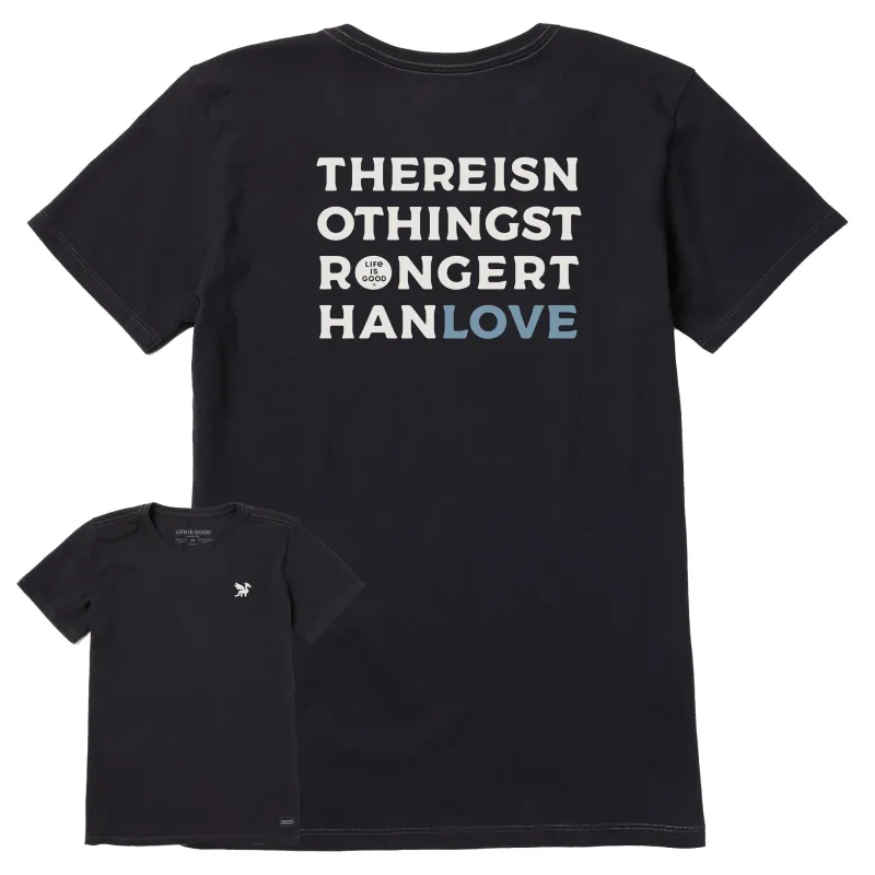 Women's Bert's Stronger Short Sleeve Crusher Tee sold by Life is Good