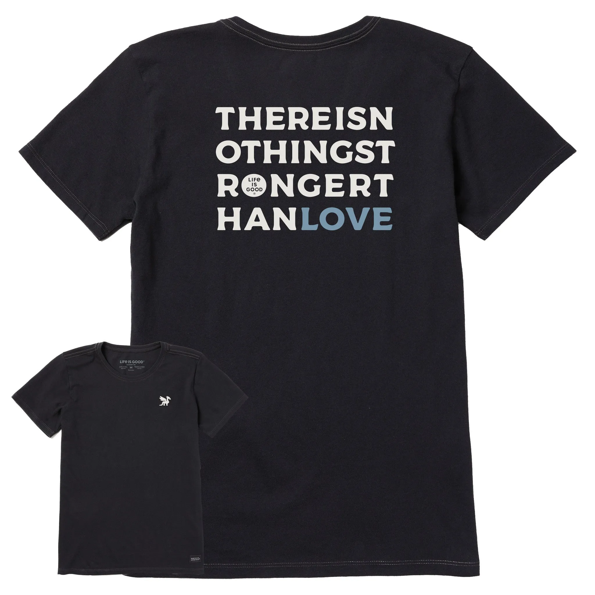 Women's Bert's Stronger Short Sleeve Crusher Tee sold by Life is Good