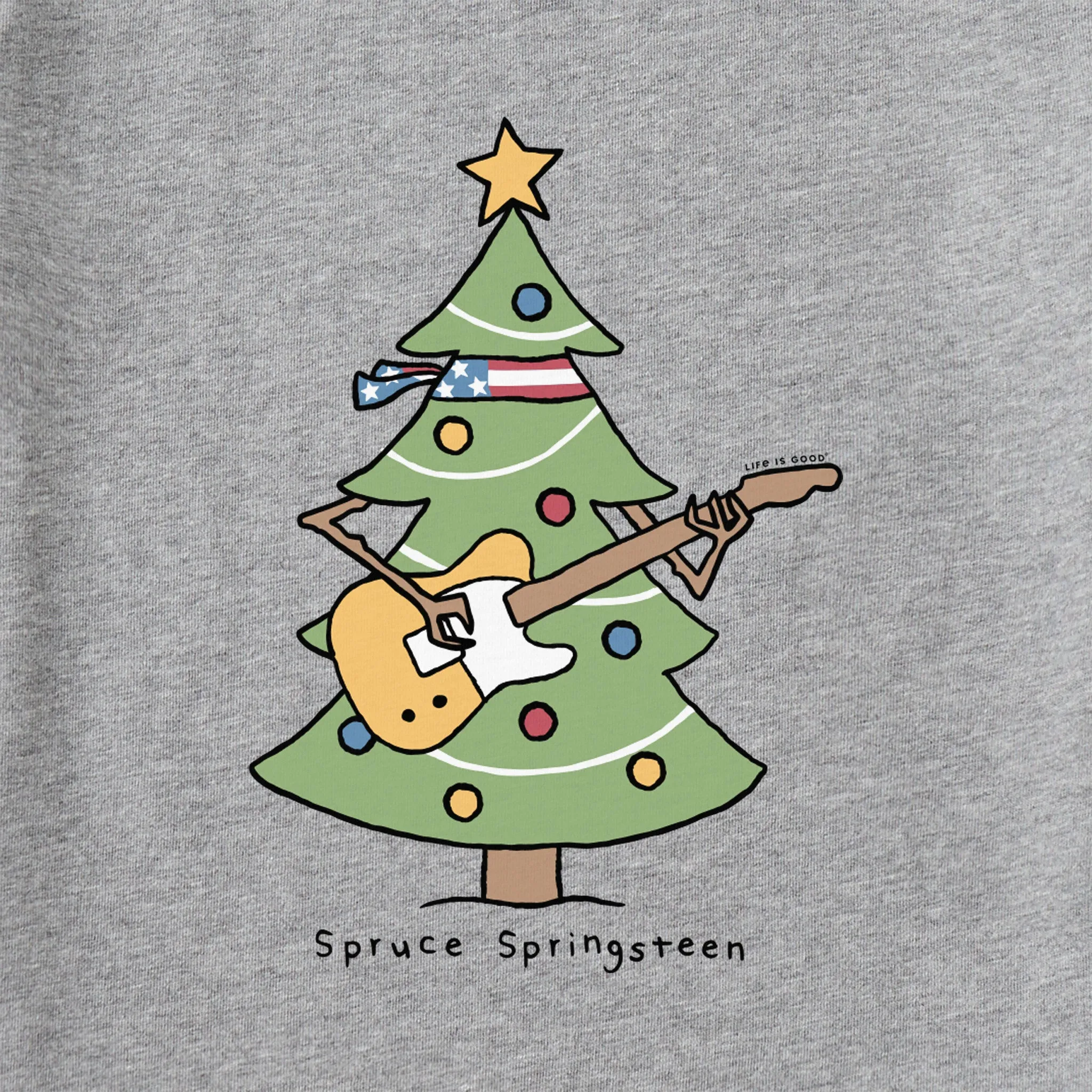 Men's Spruce Springsteen Short Sleeve Crusher Tee sold by Life is Good product image thumbnail 4