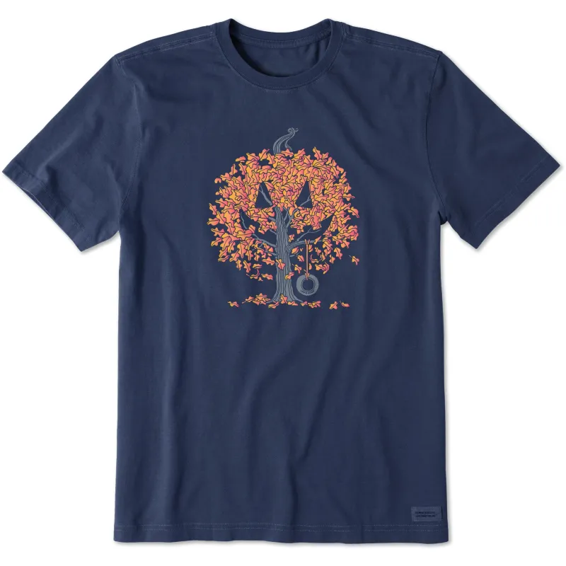 Men's Jack O Lantern Tree Short Sleeve Crusher Tee sold by Life is Good