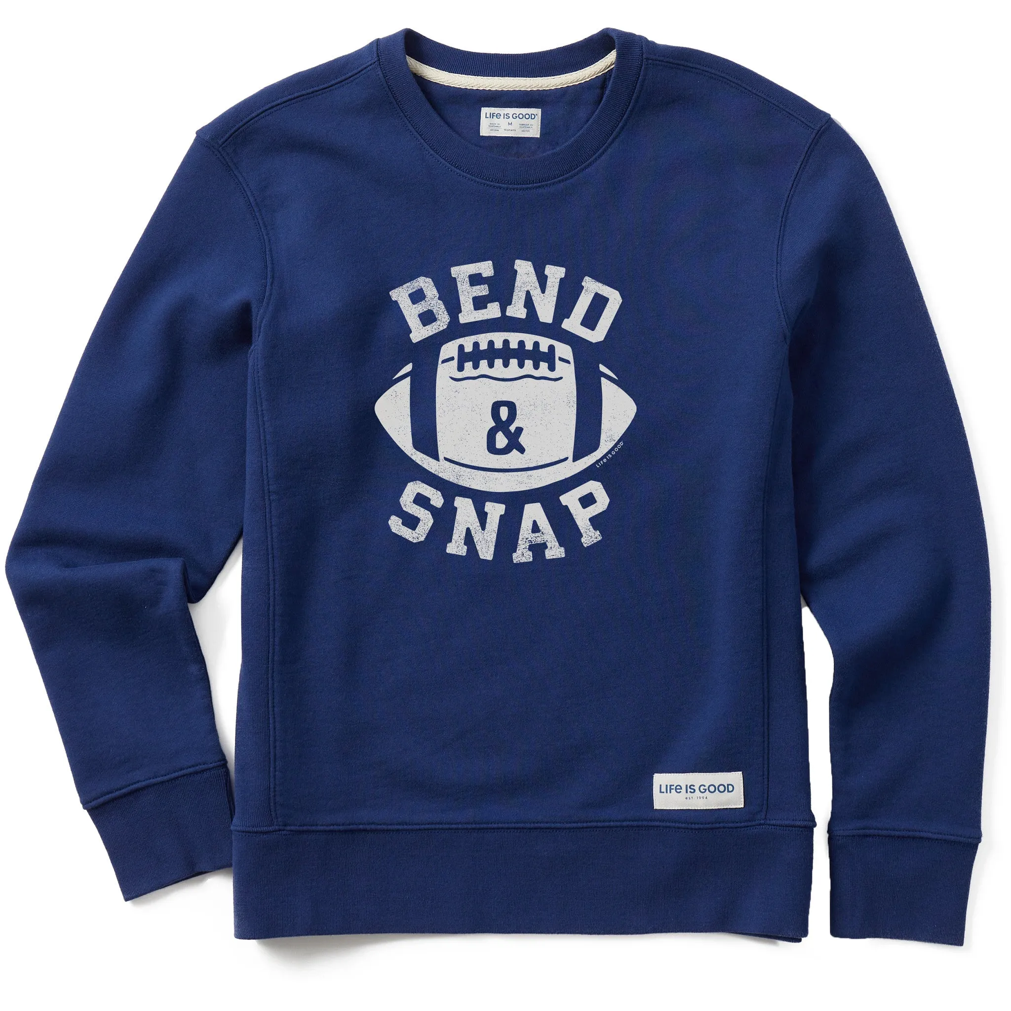 Women's Bend & Snap Simply True Fleece Crew sold by Life is Good product image thumbnail 3
