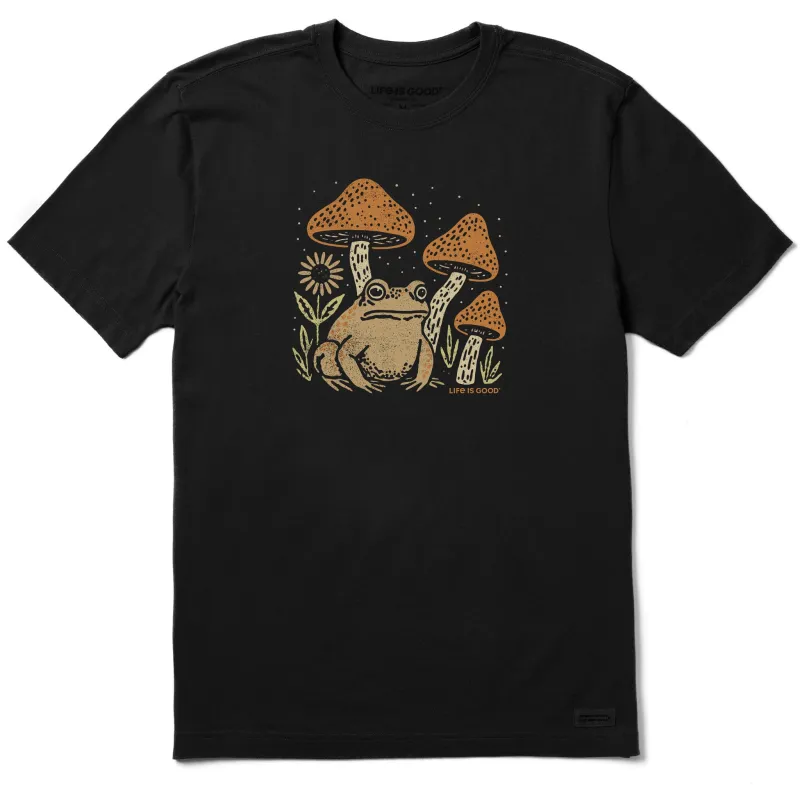 Men's Toad Stool Short Sleeve Crusher Tee sold by Life is Good