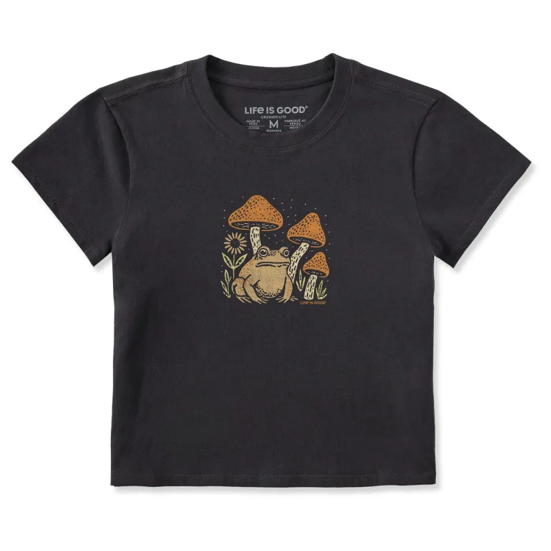 Women's Toad Stool Crusher-LITE Shrunken Tee sold by Life is Good