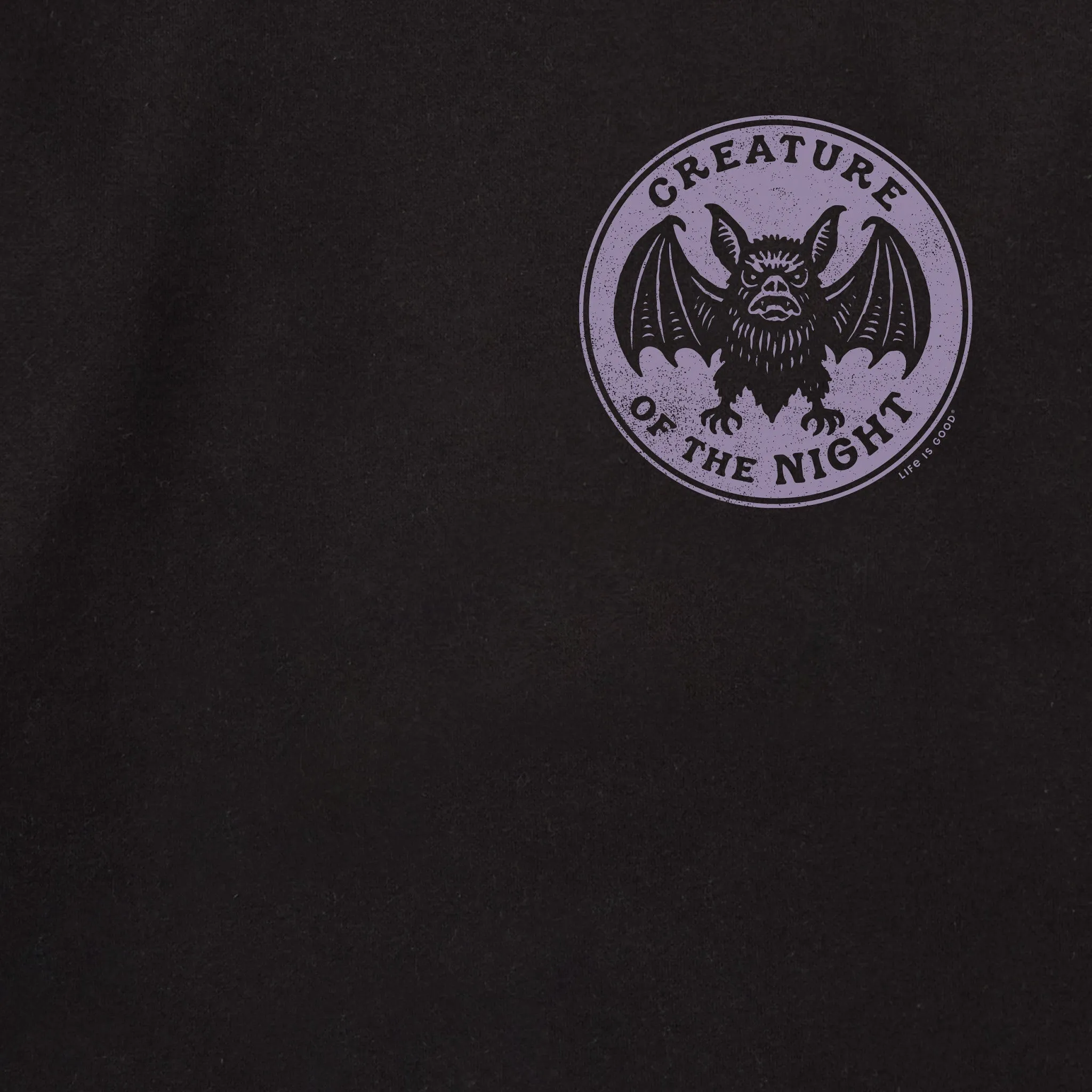 Men's Creature of the Night Short Sleeve Crusher Tee sold by Life is Good product image thumbnail 2