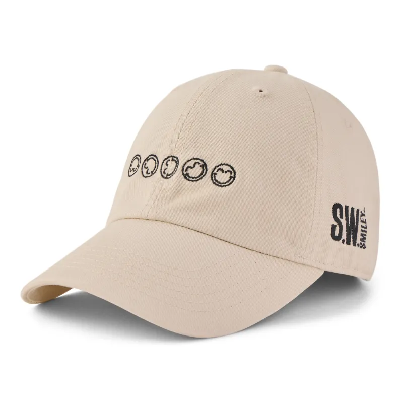 Adult Unisex LIG x S.W.Smiley Faces Chill Cap sold by Life is Good