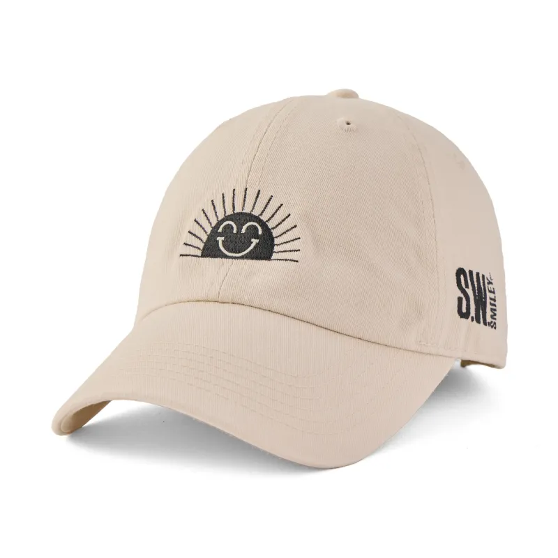 Adult Unisex LIG x S.W.Smiley Sun Chill Cap sold by Life is Good