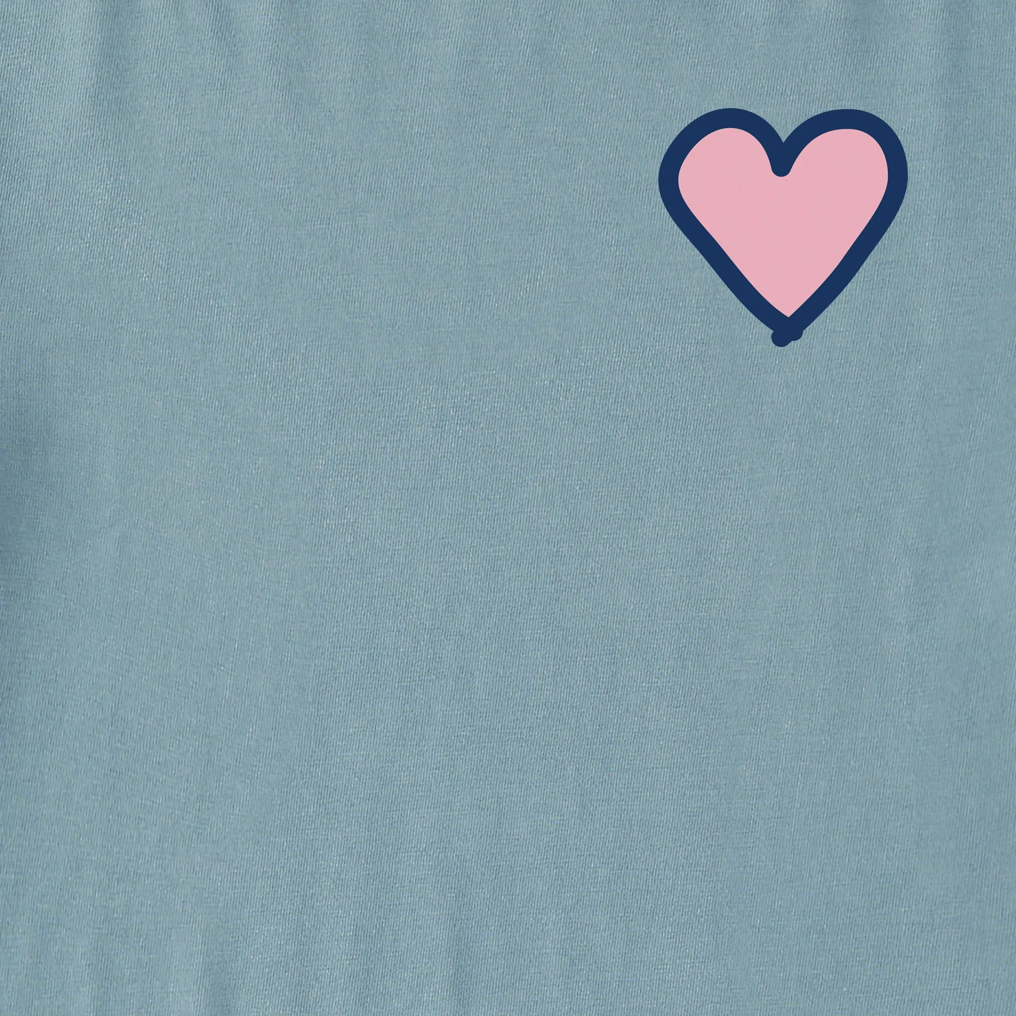 Women's Heart Simple Good Vibes Fleece Zip Hoodie sold by Life is Good product image thumbnail 2