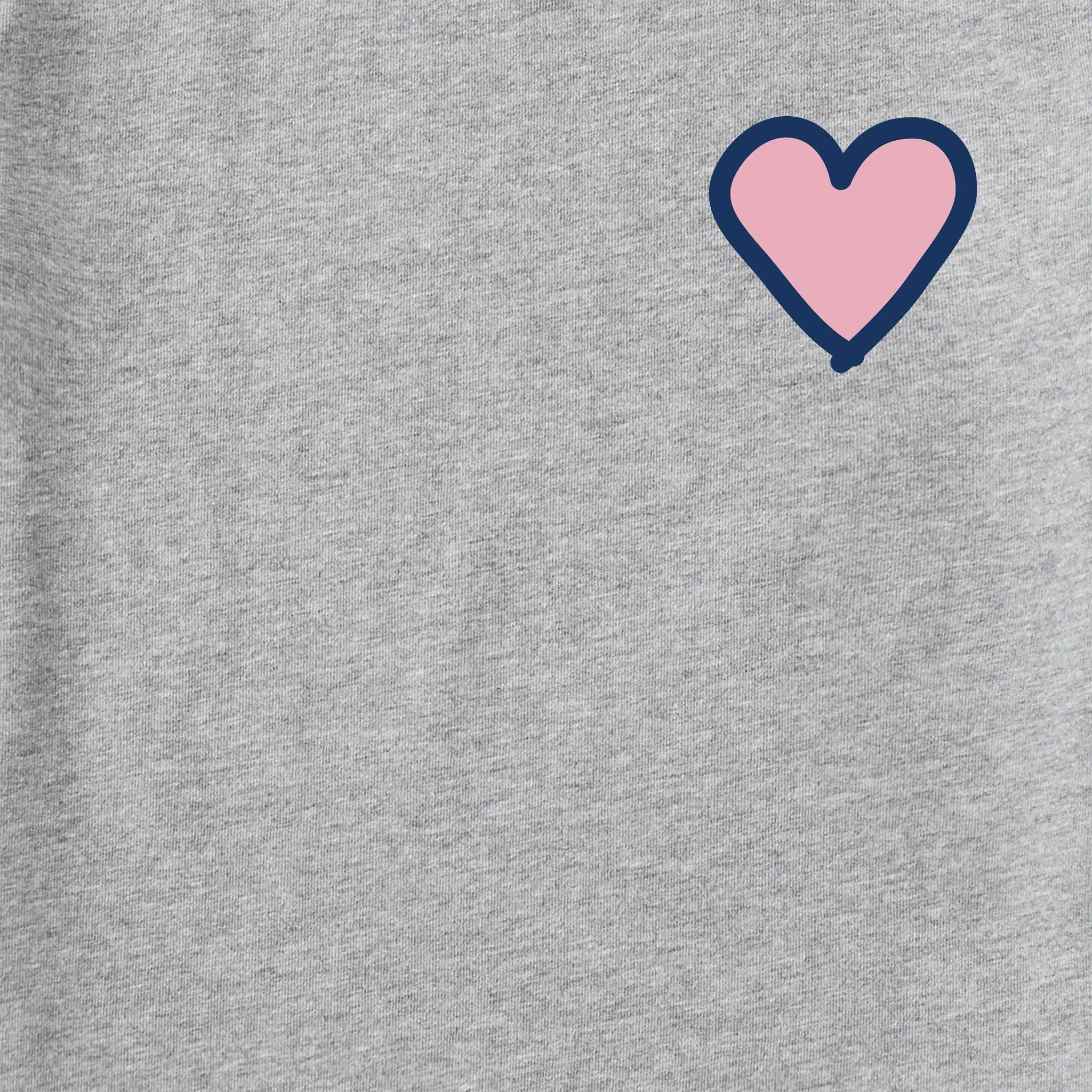 Women's Heart Simple Good Vibes Fleece Zip Hoodie sold by Life is Good product image thumbnail 4