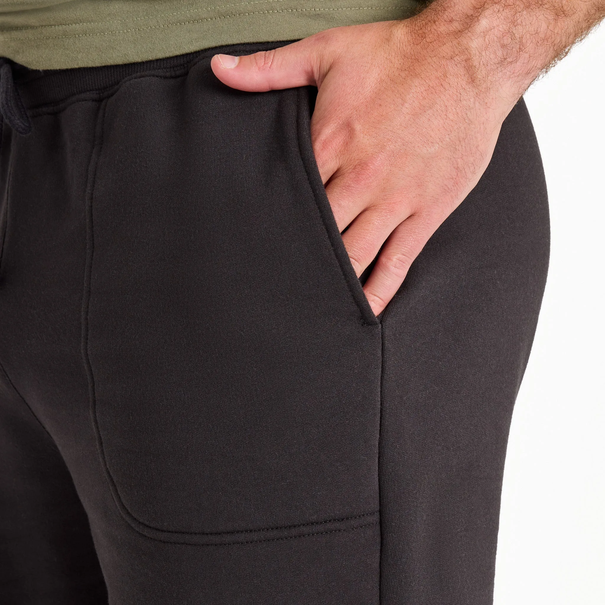 Men's Solid Good Vibes Fleece Shorts sold by Life is Good product image thumbnail 4