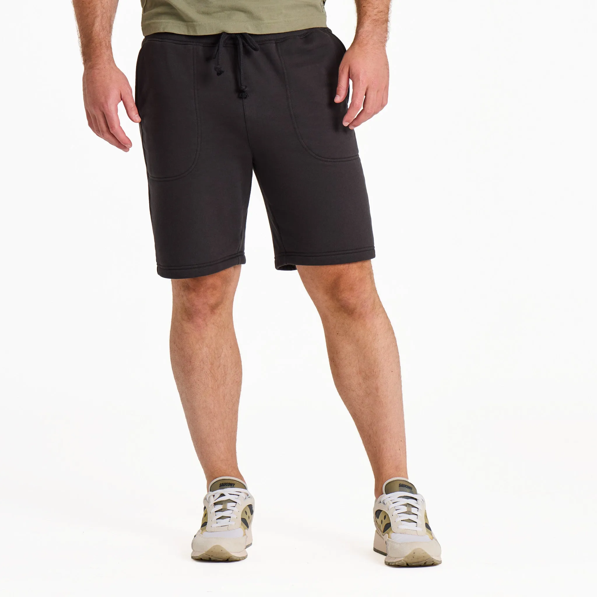 Men's Solid Good Vibes Fleece Shorts sold by Life is Good