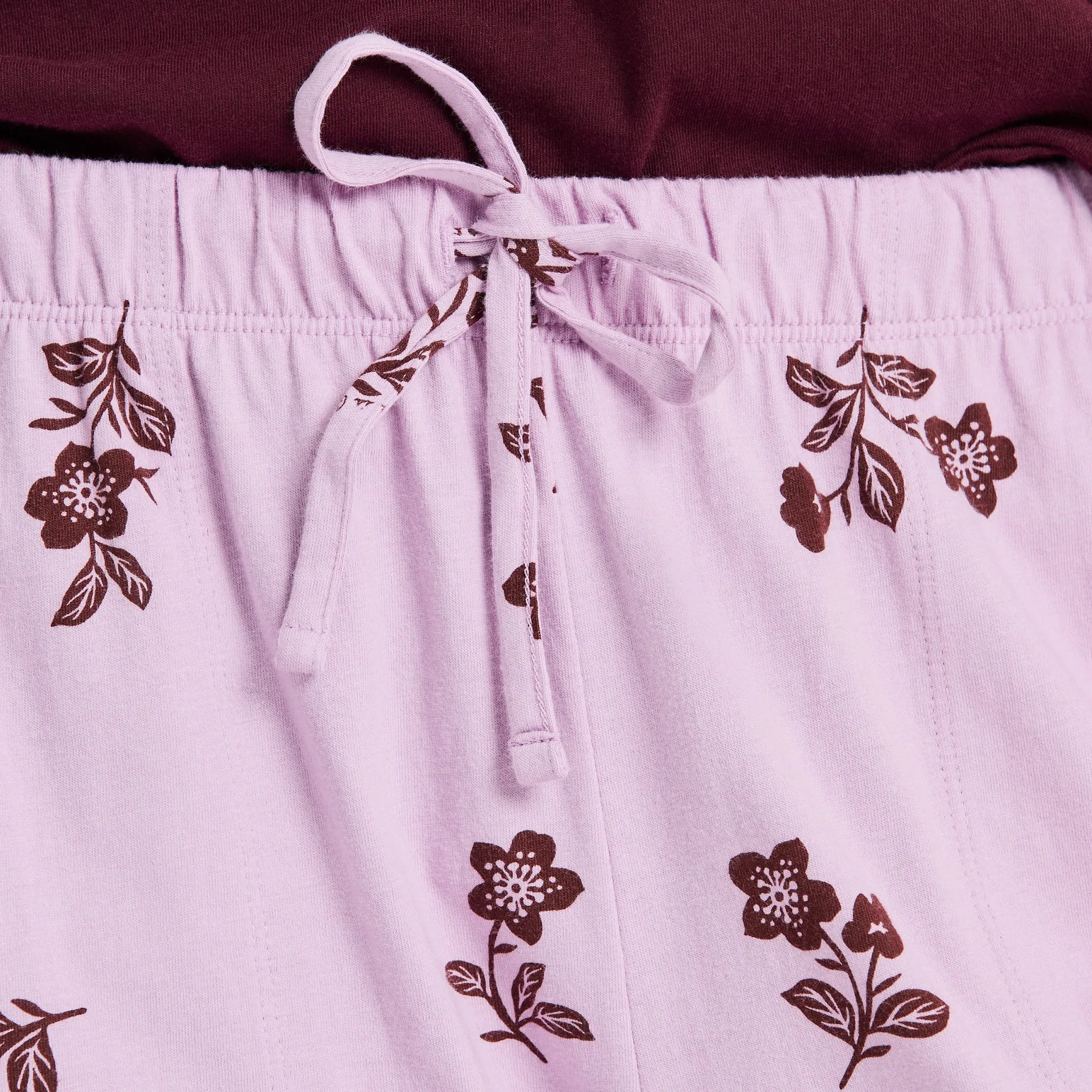 Women's Simple Blossom Pattern Snuggle Up Sleep Pant sold by Life is Good product image thumbnail 4