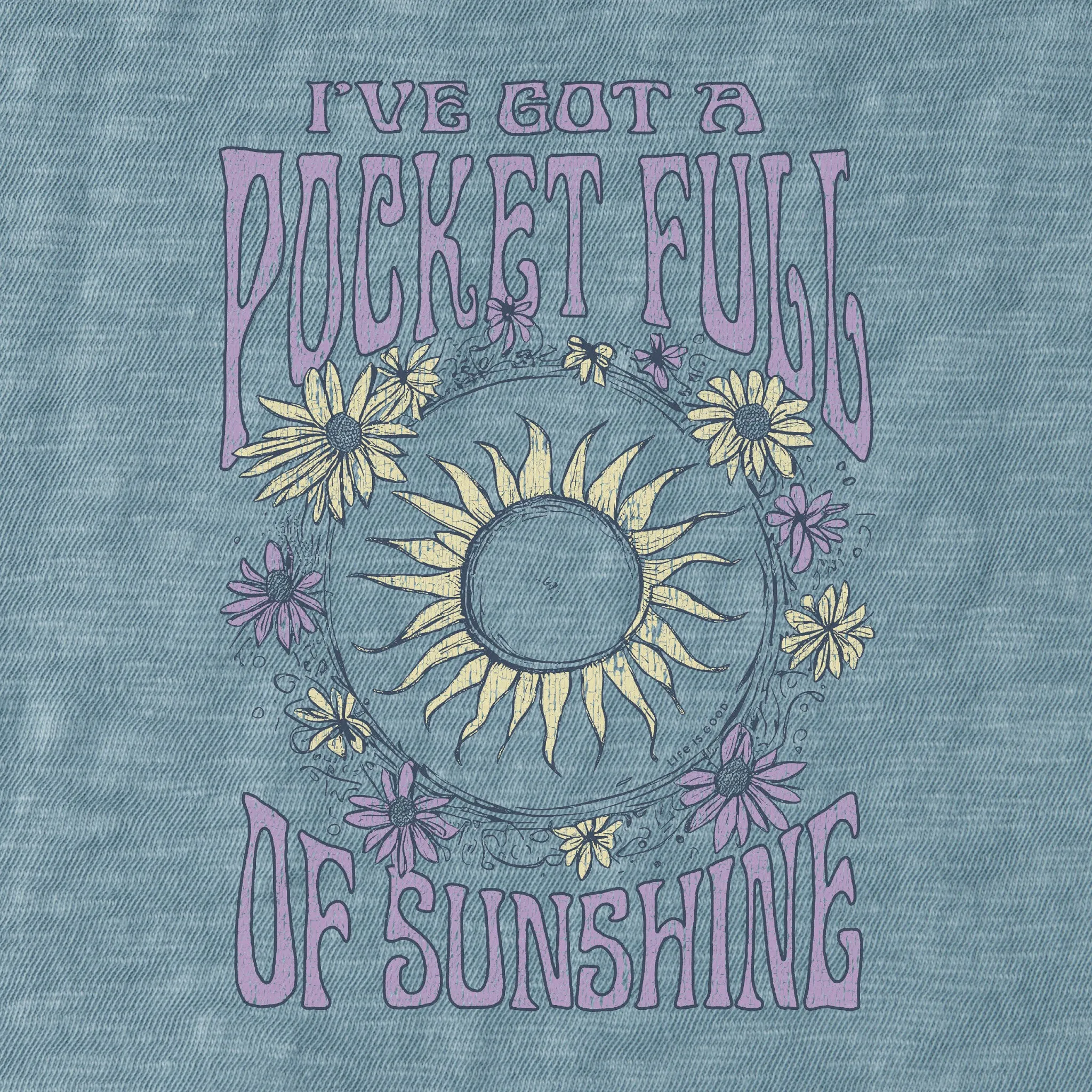 Women's Pocket Full of Sunshine Sun Slub Easy Fit Tee sold by Life is Good product image thumbnail 2