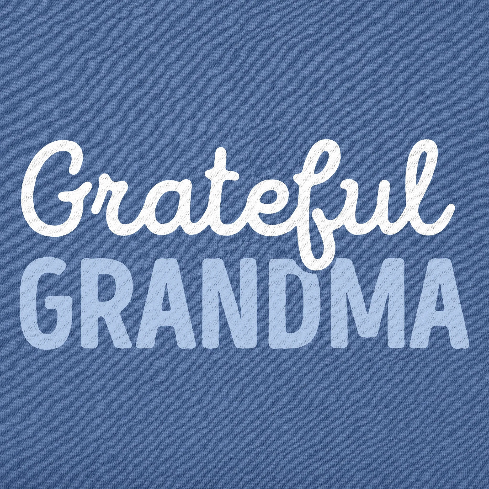 Women's Grateful Grandma Script Long Sleeve Crusher Tee sold by Life is Good product image thumbnail 2