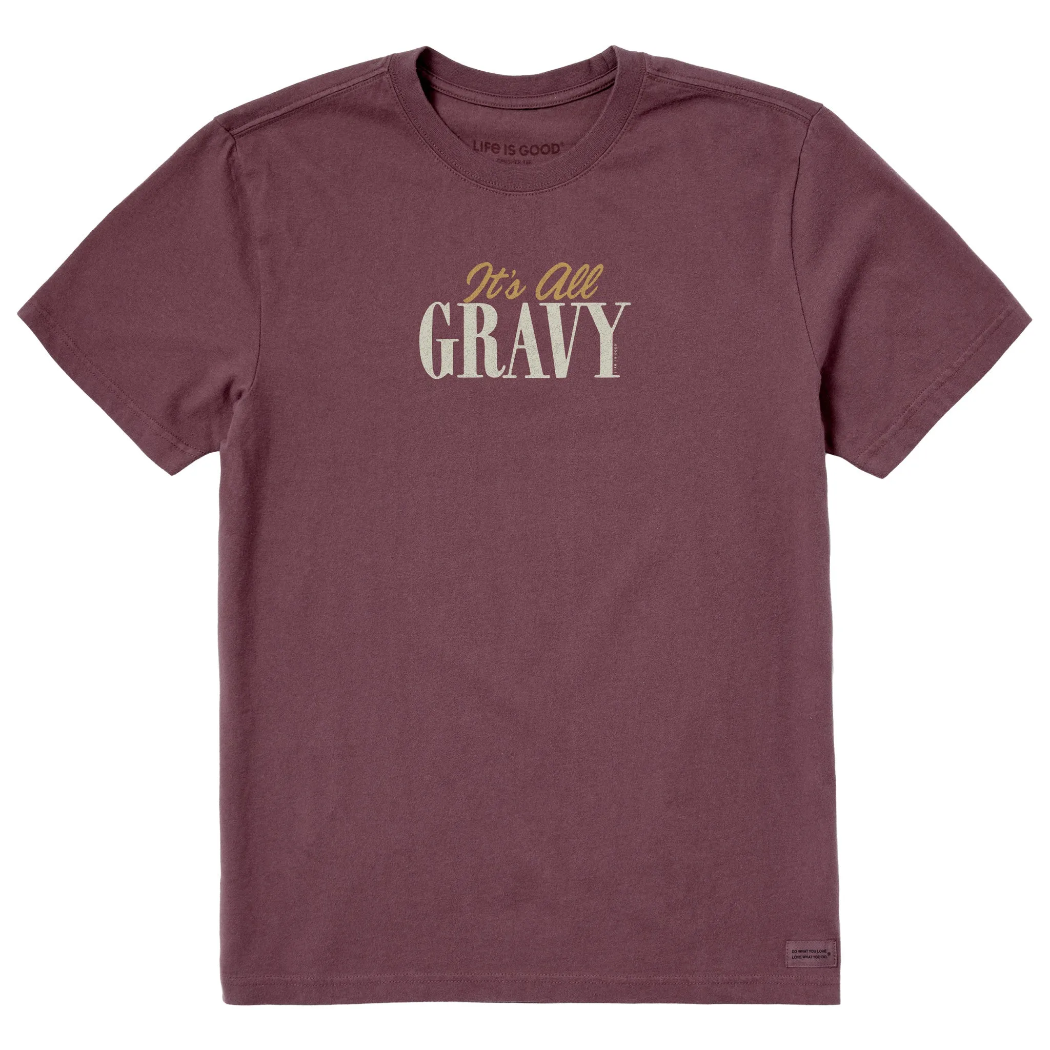 Men's It's All Gravy Short Sleeve Crusher Tee sold by Life is Good