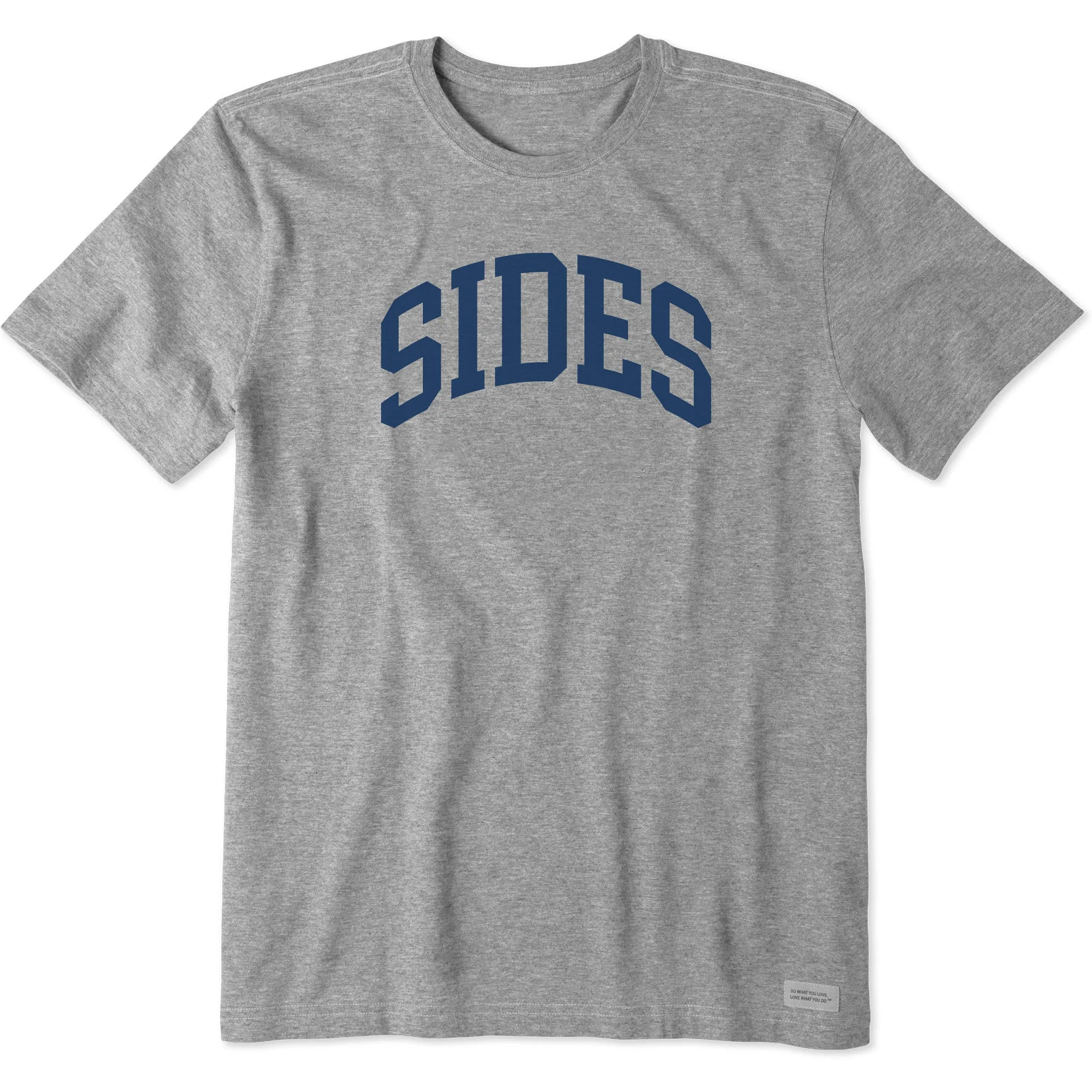 Men's Sides Athletic Arch Short Sleeve Crusher Tee sold by Life is Good