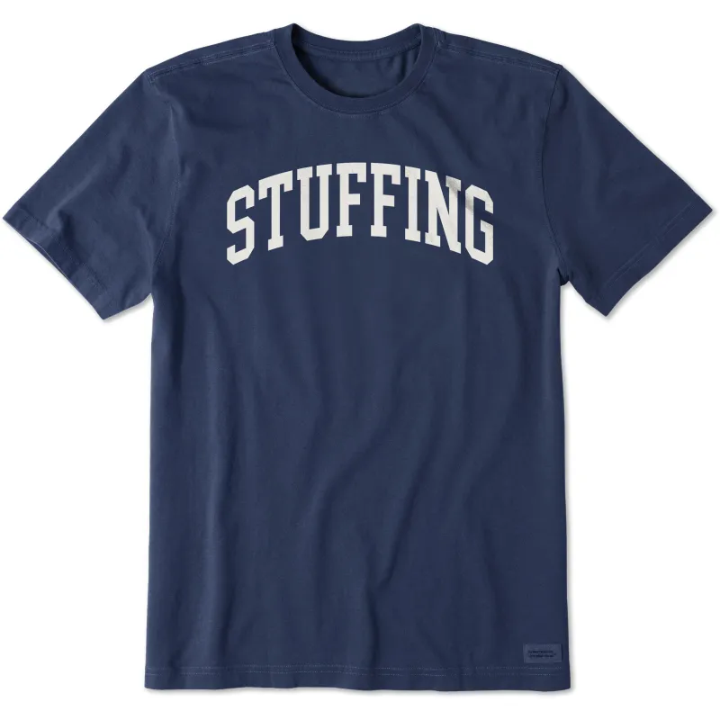 Men's Stuffing Athletic Arch Short Sleeve Crusher Tee sold by Life is Good
