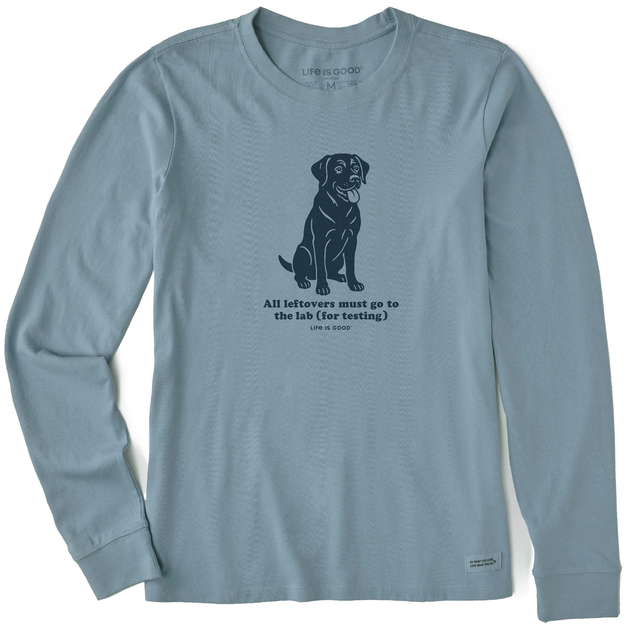 Women's Leftover Lab Long Sleeve Crusher Tee sold by Life is Good