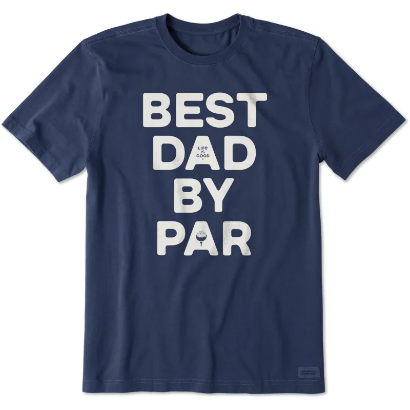Men's Best Dad By Par Short Sleeve Tee sold by Life is Good