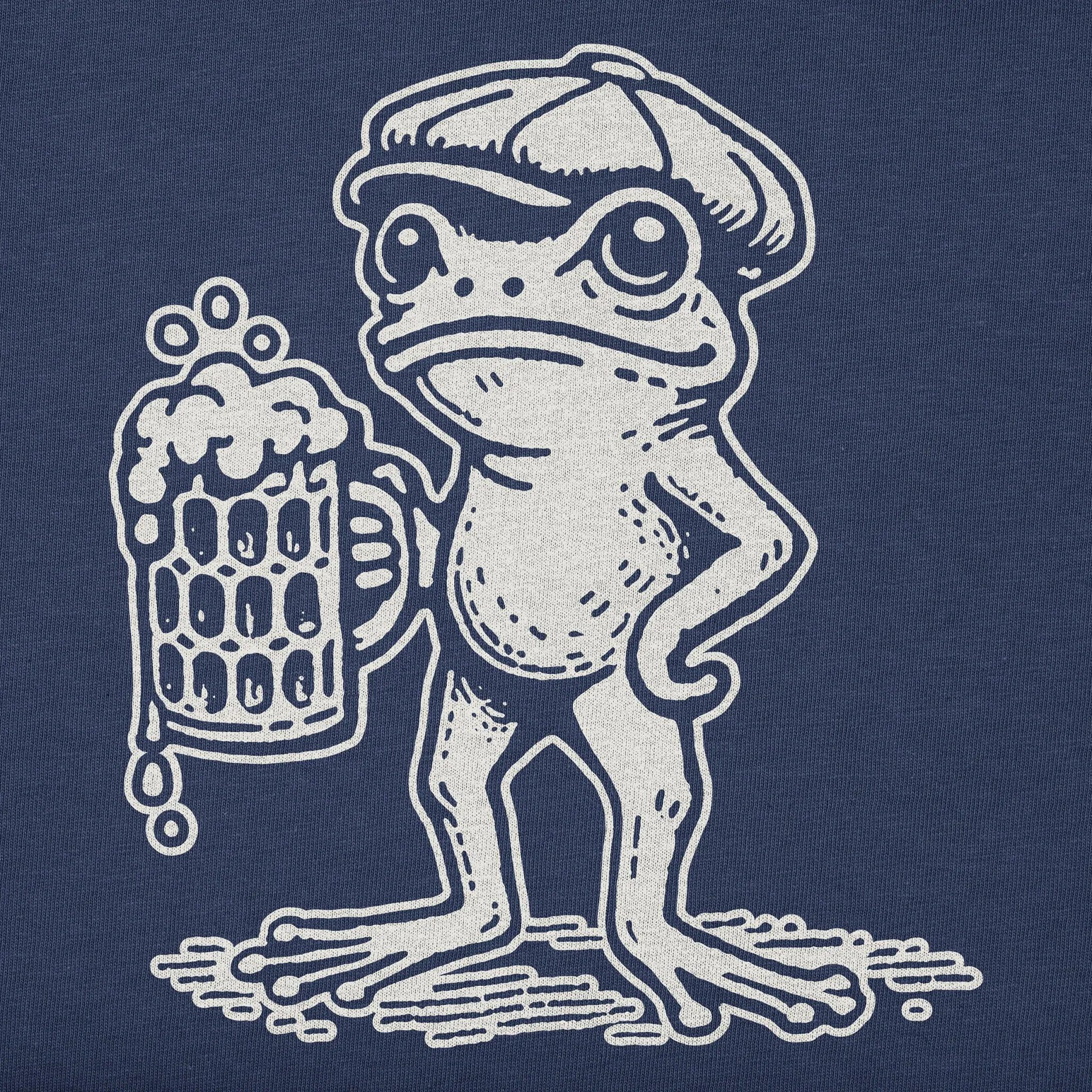 Men's Scally Cap Frog Short Sleeve Crusher Tee sold by Life is Good product image thumbnail 2