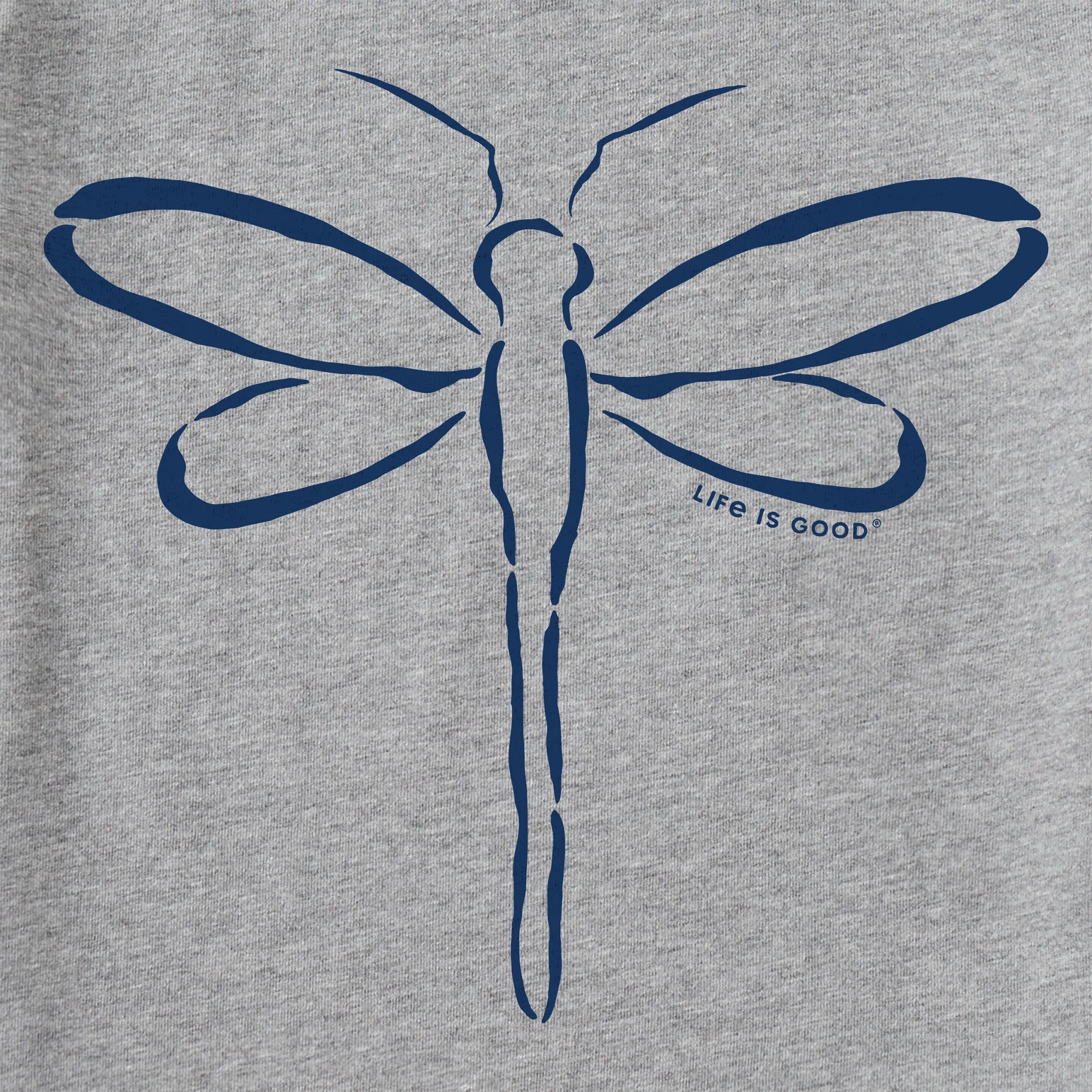 Women's Dragonfly Outline Short Sleeve Tee sold by Life is Good product image thumbnail 2