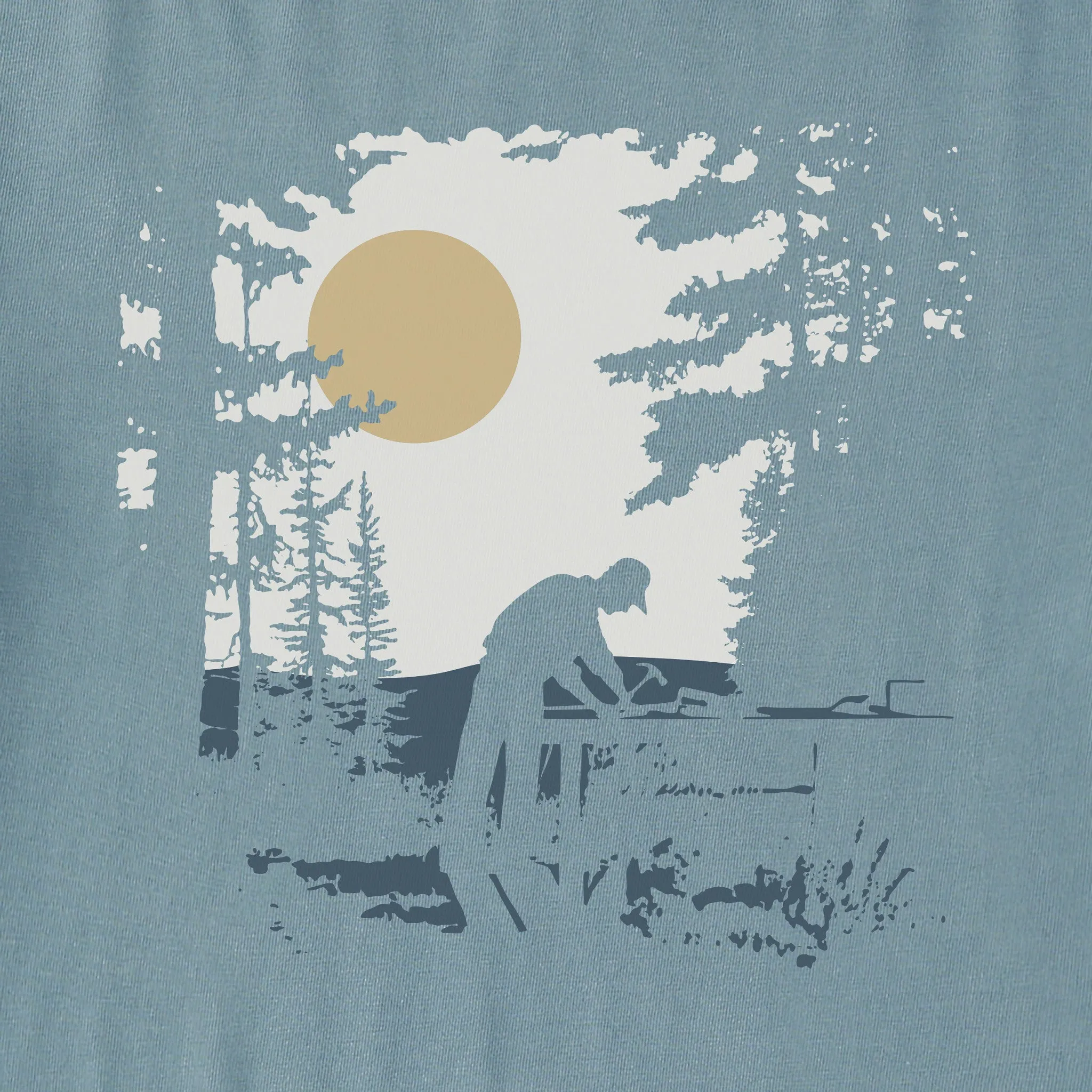 Men's Work in the Woods Short Sleeve Crusher Tee sold by Life is Good product image thumbnail 2