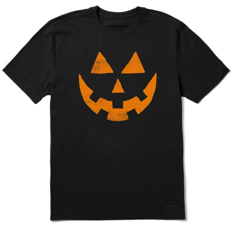 Men's Big Jack O Short Sleeve Crusher Tee sold by Life is Good