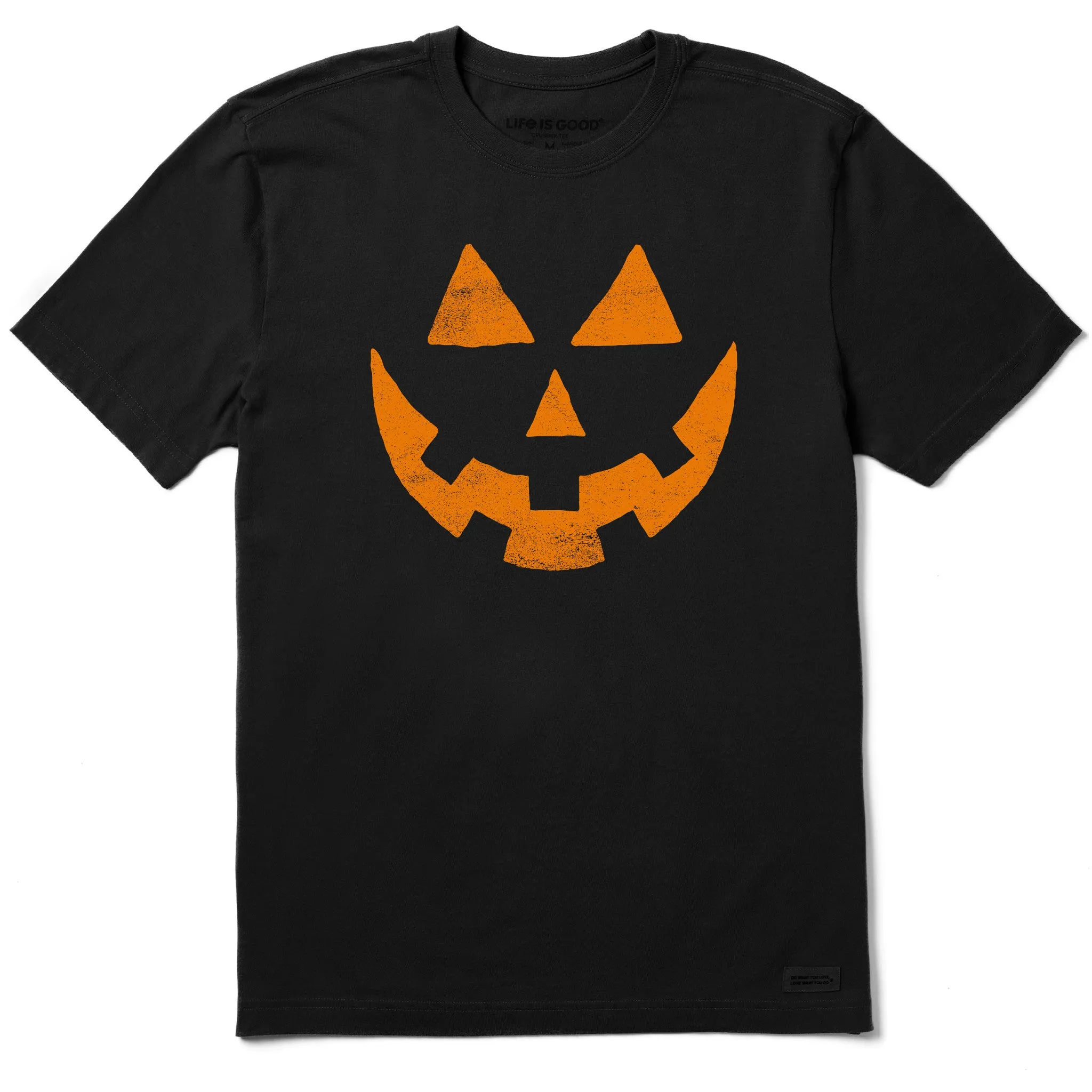 Men's Big Jack O Short Sleeve Crusher Tee sold by Life is Good