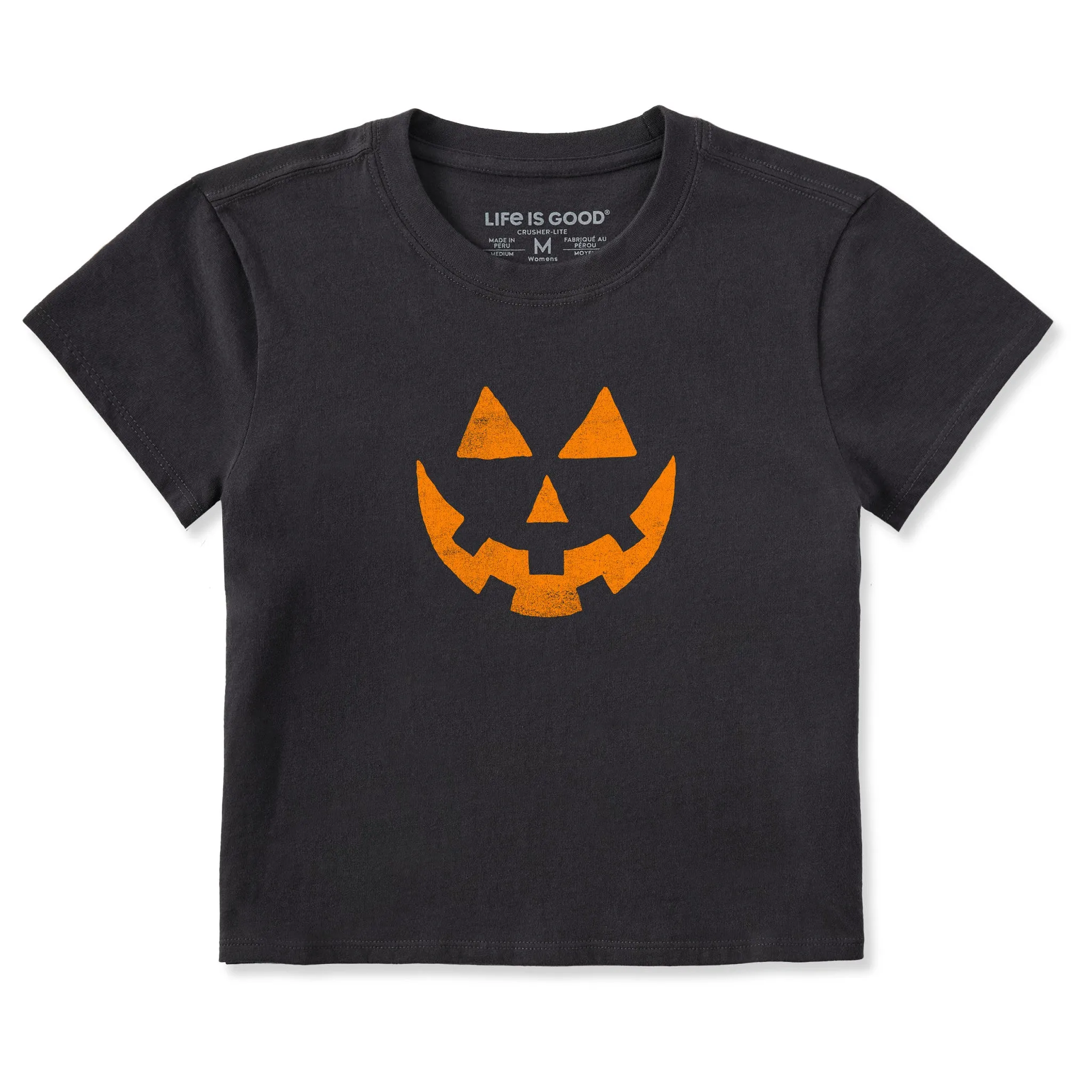 Women's Big Jack O Crusher-LITE Shrunken Tee sold by Life is Good