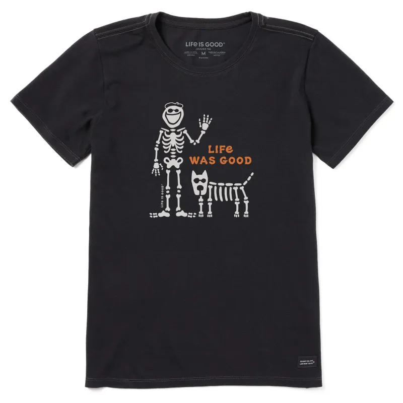Women's Life Was Good Jake Rocket Short Sleeve Crusher Tee sold by Life is Good