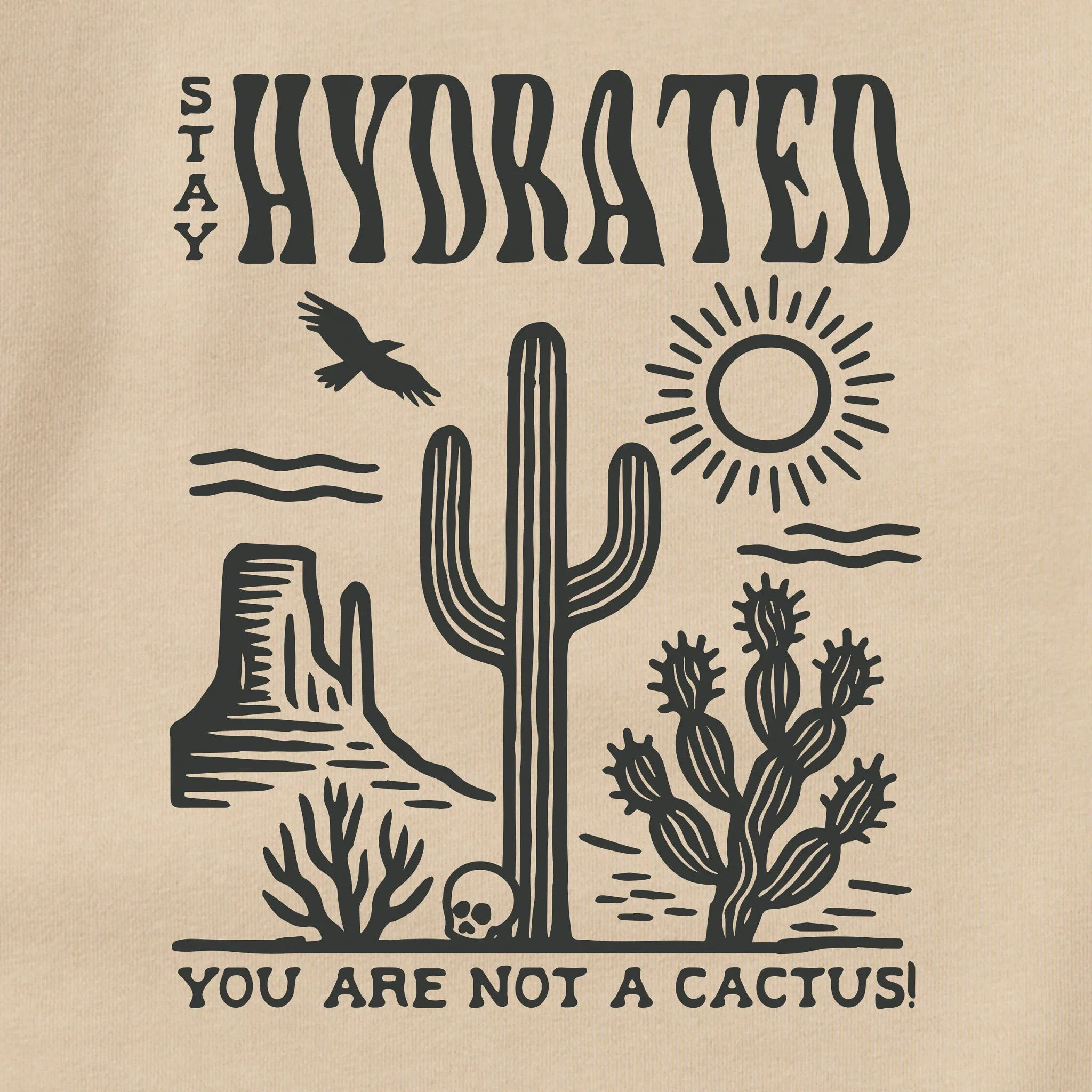 Adult Unisex Stay Hydrated Every Wear Crew Sweatshirt sold by Life is Good product image thumbnail 2