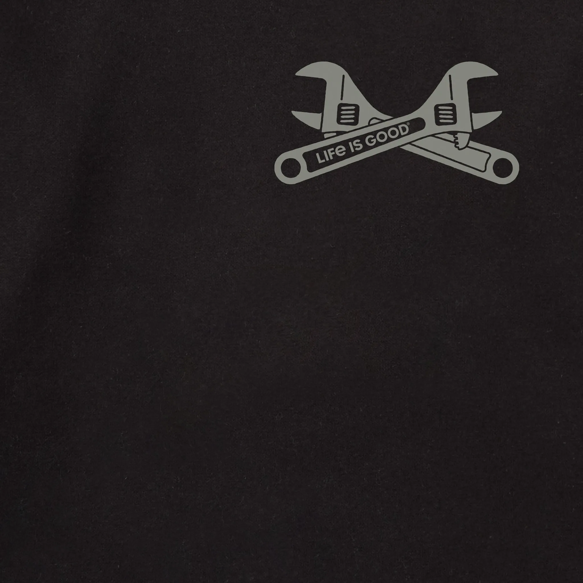 Adult Unisex I am the Warranty Every Wear Crew Sweatshirt sold by Life is Good product image thumbnail 3