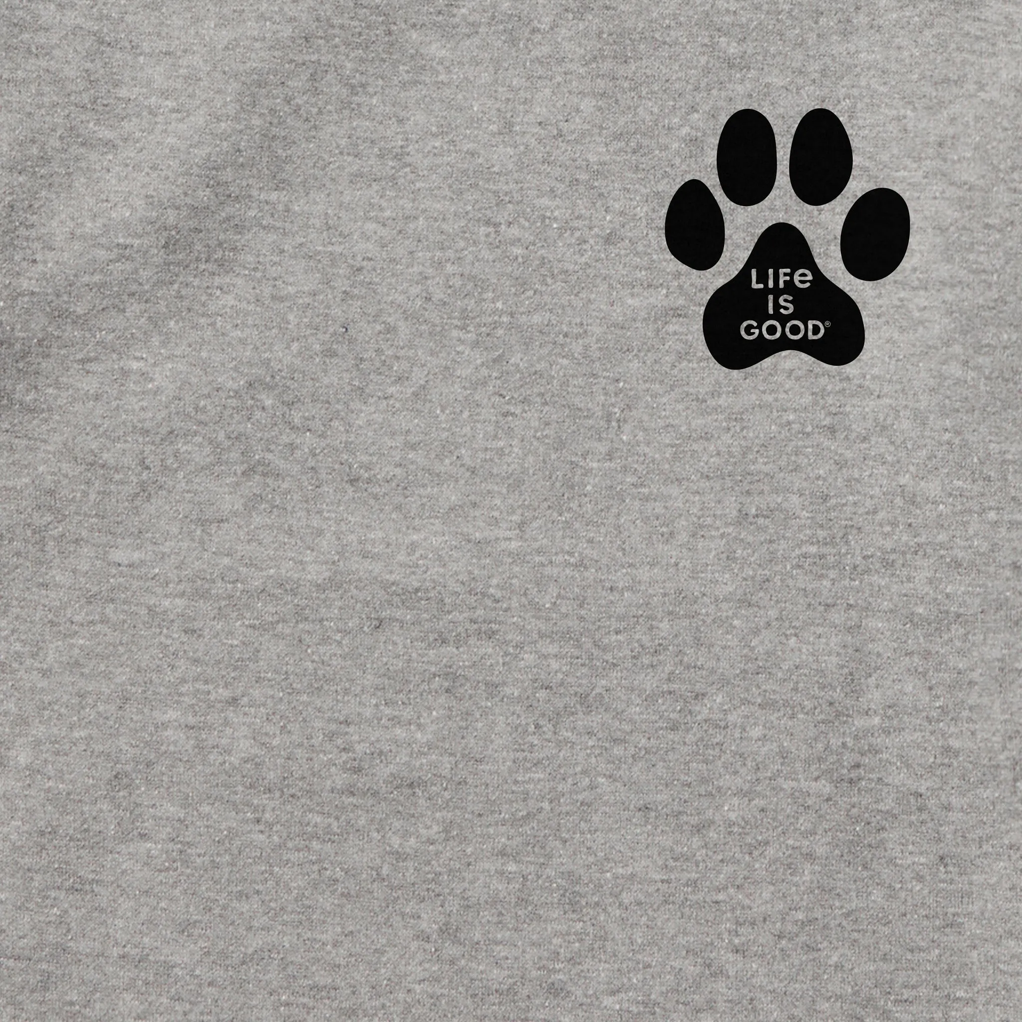 Adult Unisex Walking Paws Every Wear Hoodie Sweatshirt sold by Life is Good product image thumbnail 3