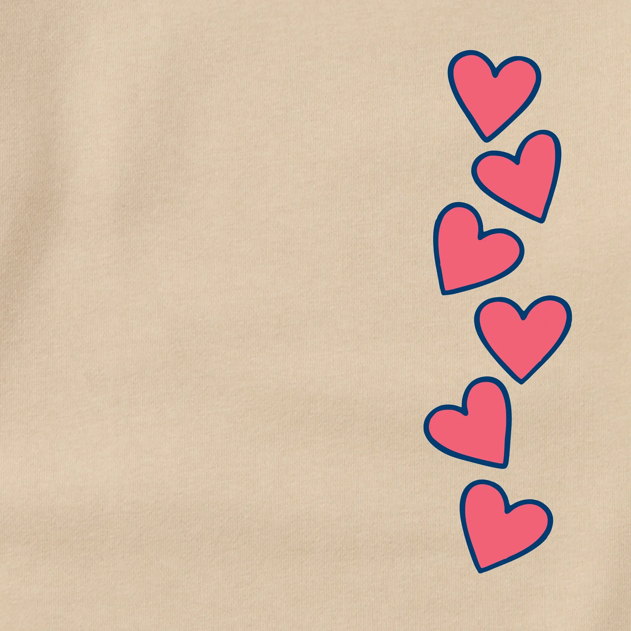 Adult Unisex Peace and Love Together Every Wear Crew Sweatshirt sold by Life is Good product image thumbnail 3