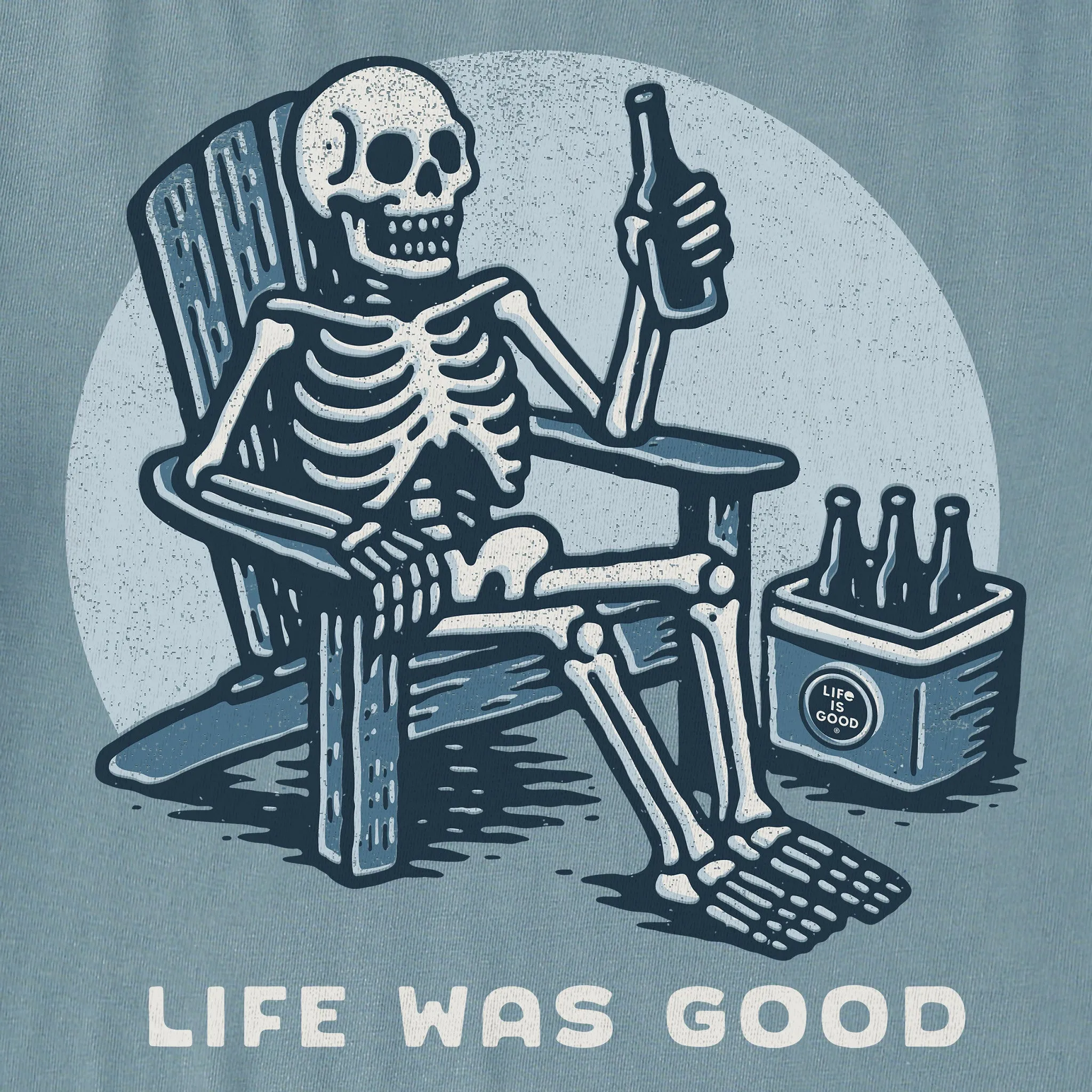 Men's Life Was Good Adirondack Short Sleeve Crusher Tee sold by Life is Good product image thumbnail 2