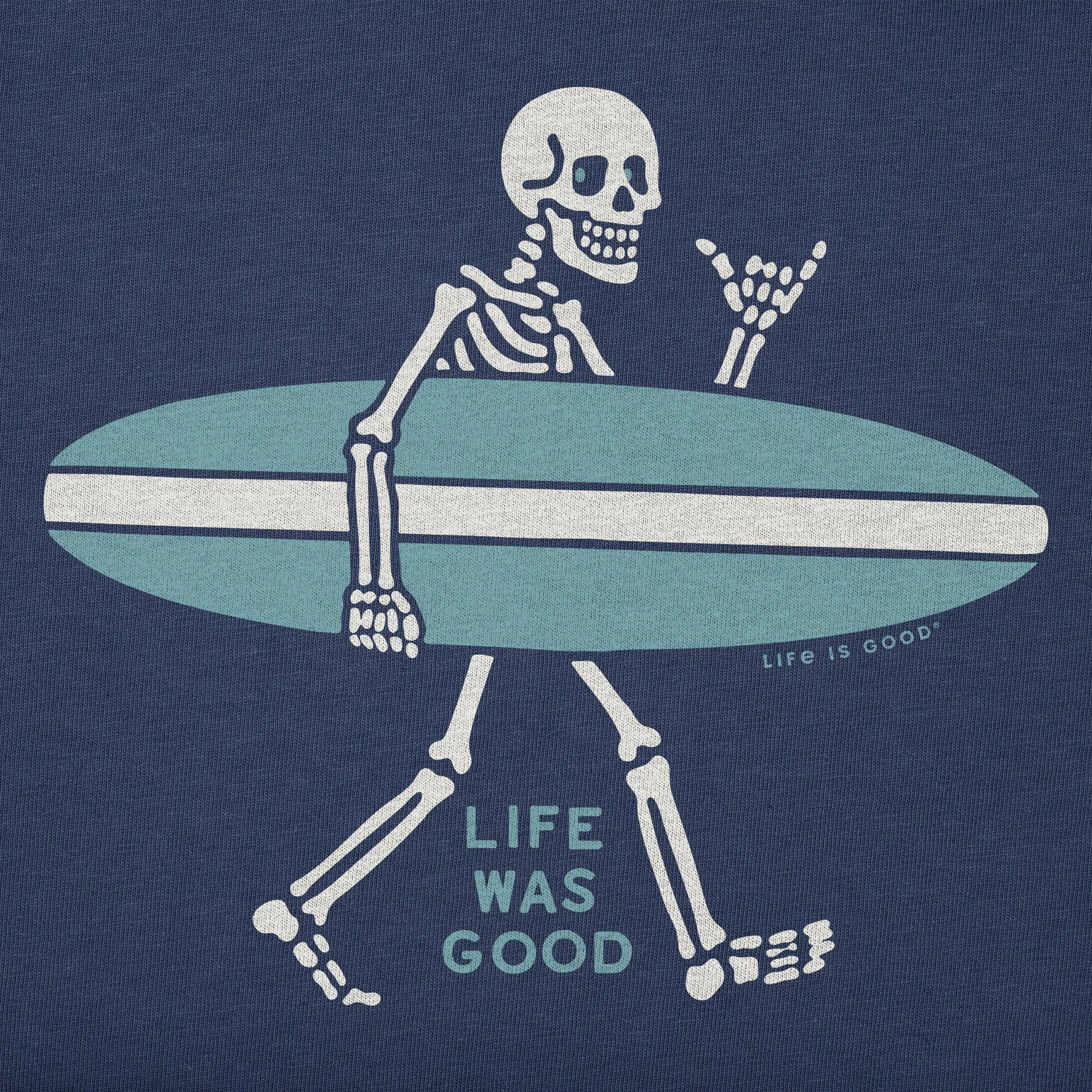 Women's Life Was Good in the Surf Short Sleeve Crusher Boxy Tee sold by Life is Good product image thumbnail 2