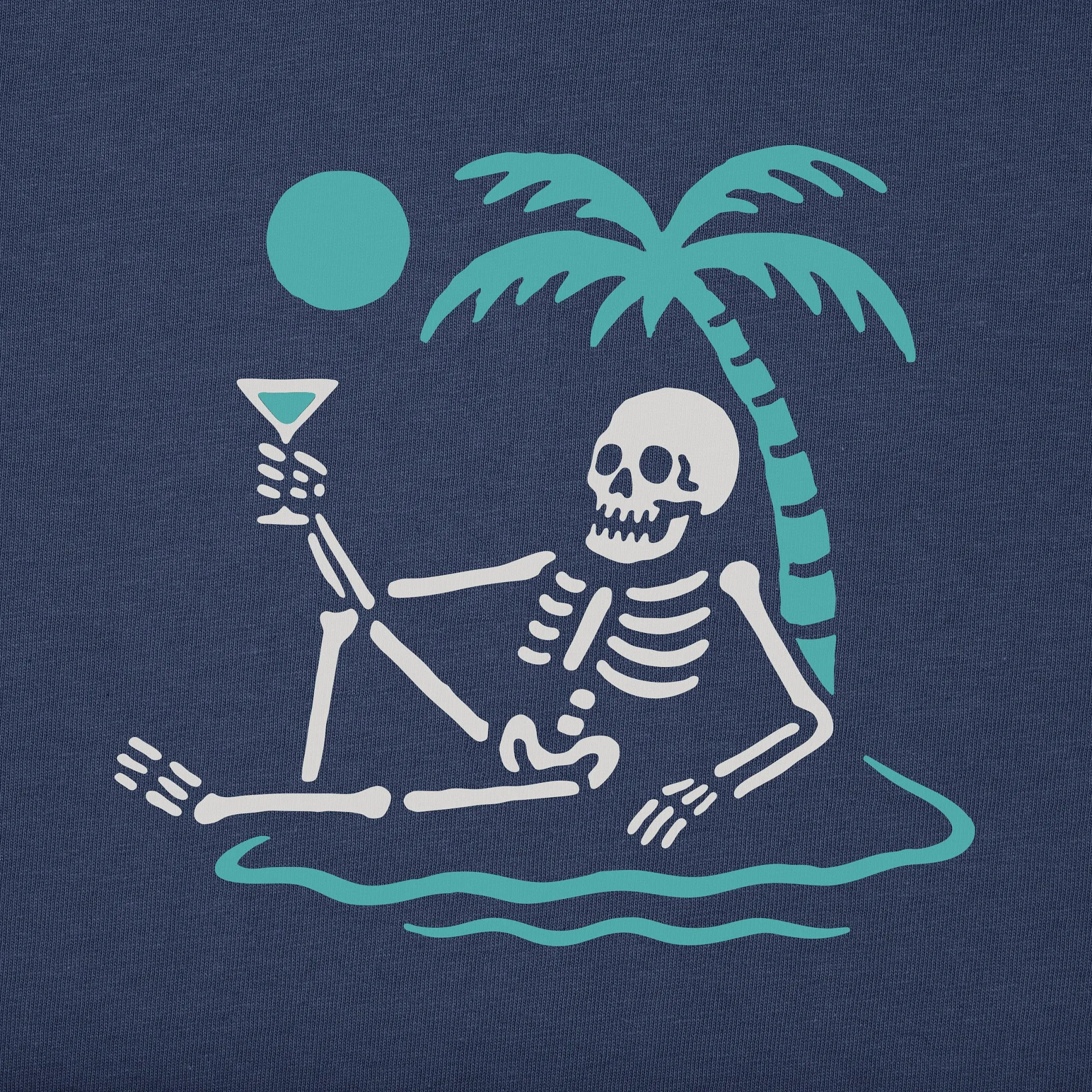 Men's Skeleton Island Short Sleeve Crusher Tee sold by Life is Good product image thumbnail 2