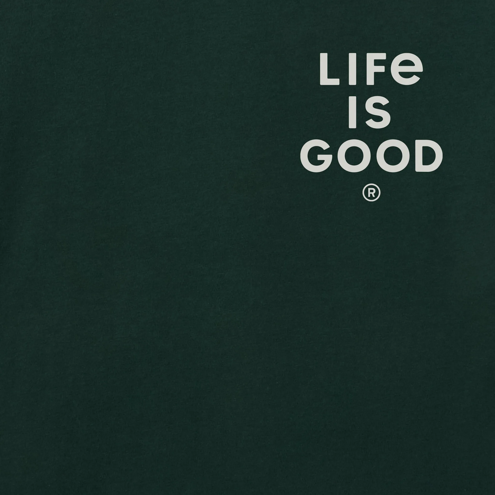 Men's The Road Goes on Forever Skeleton Short Sleeve Crusher Tee sold by Life is Good product image thumbnail 3