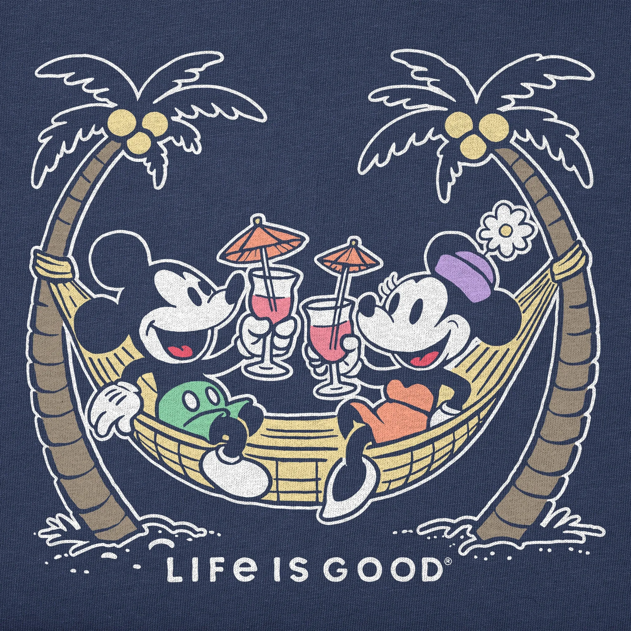 Women's Tropical Cocktail Toast Short Sleeve Crusher Vee sold by Life is Good product image thumbnail 2