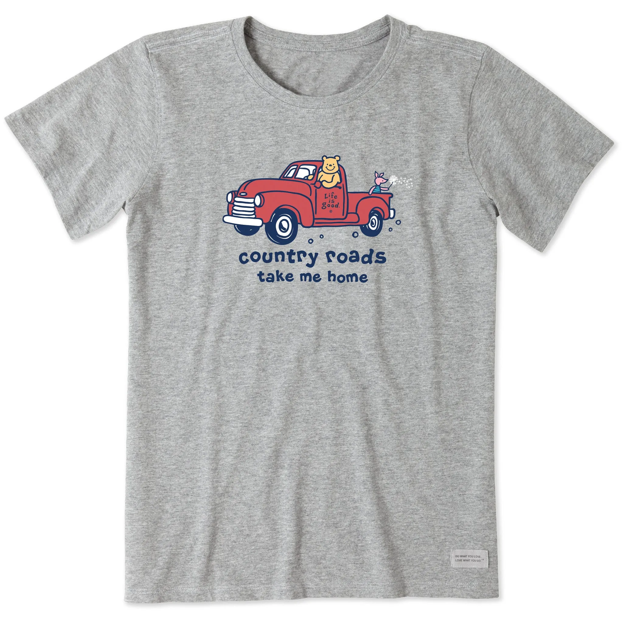 Women's Winnie Country Roads Short Sleeve Tee sold by Life is Good