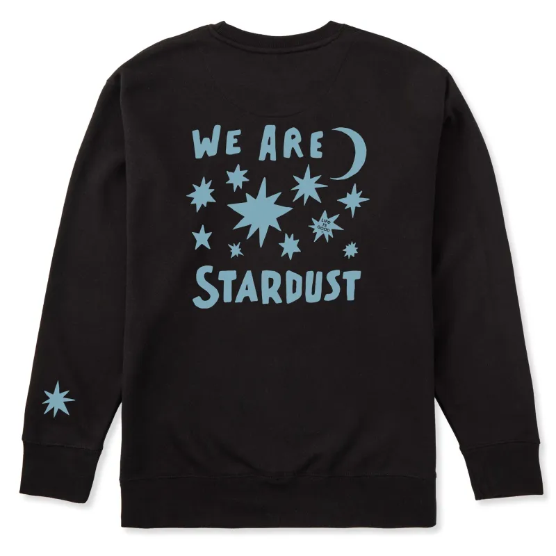 Adult Unisex Bold We Are Stardust Every Wear Crew Sweatshirt sold by Life is Good