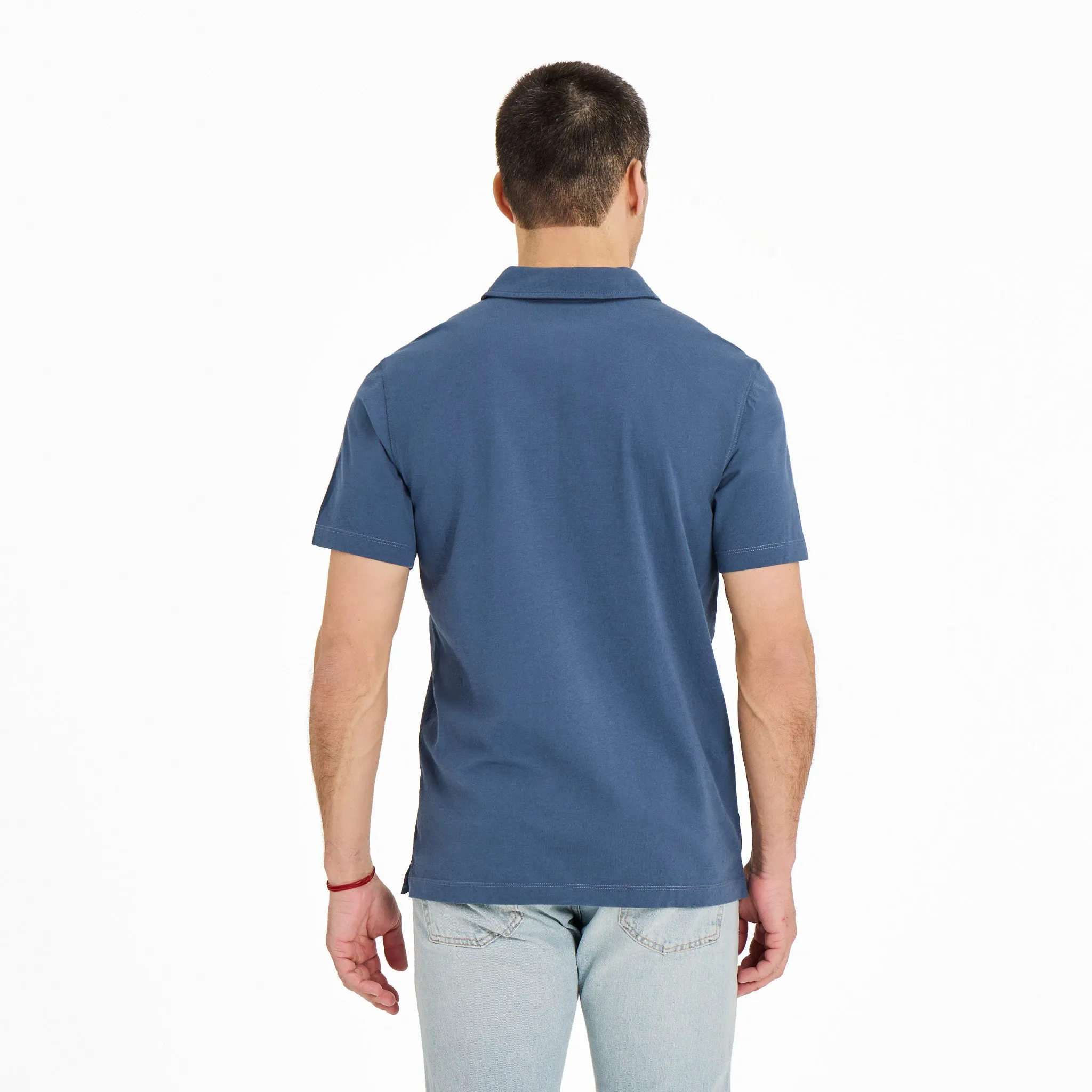 Men's LC Golf Flag Short Sleeve Crusher-LITE Polo sold by Life is Good product image thumbnail 3