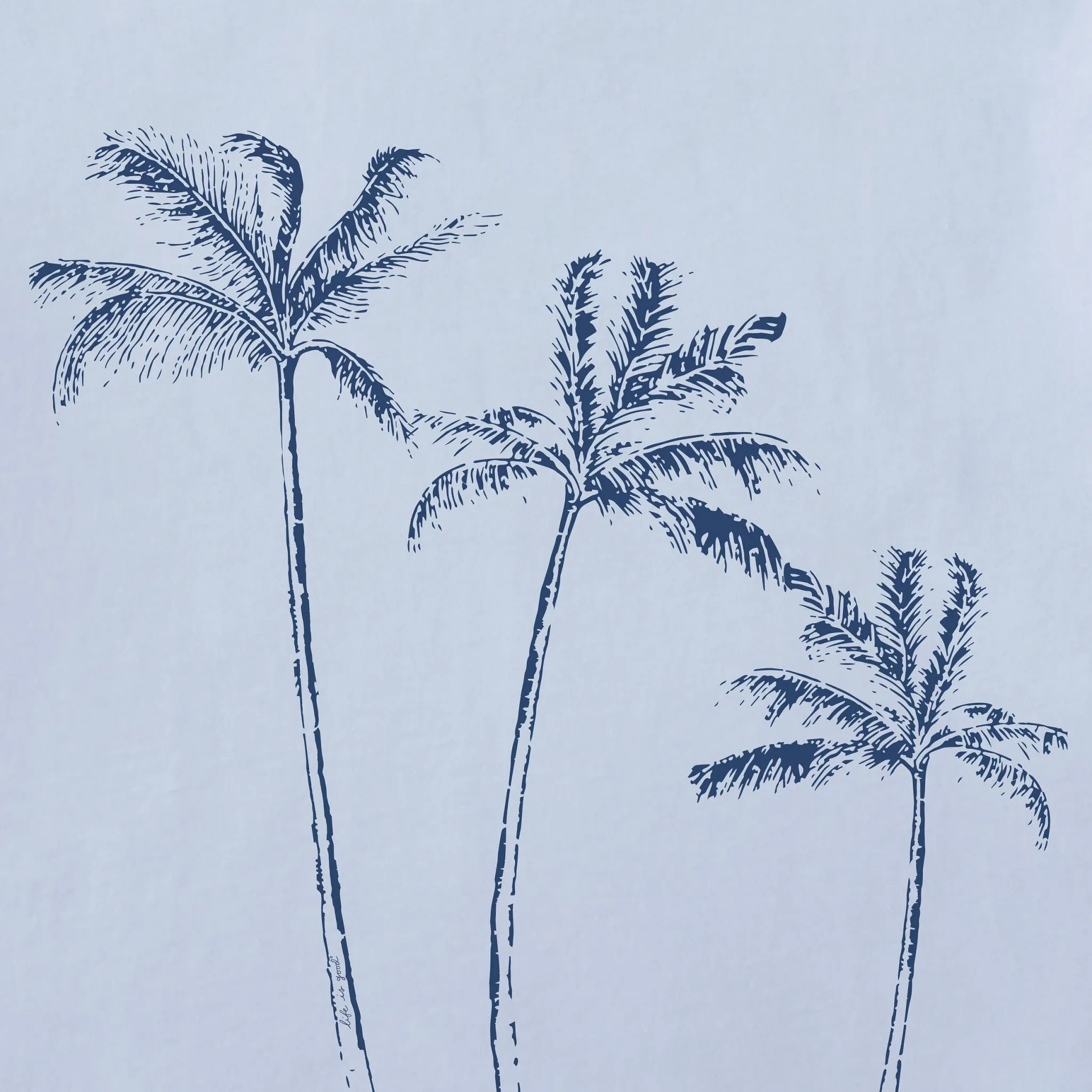 Women's Tropical Palm Vibes Short Sleeve Crusher Boxy Tee sold by Life is Good product image thumbnail 2